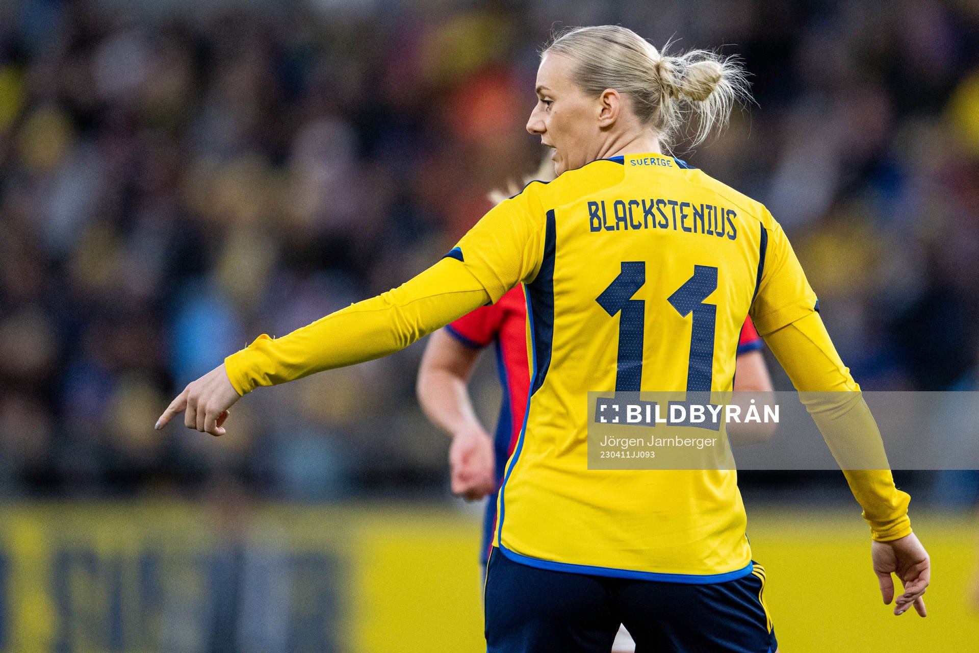 Stina Blackstenius of Sweden