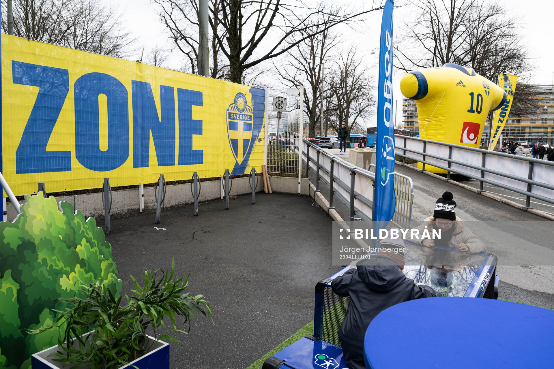 Fan zone