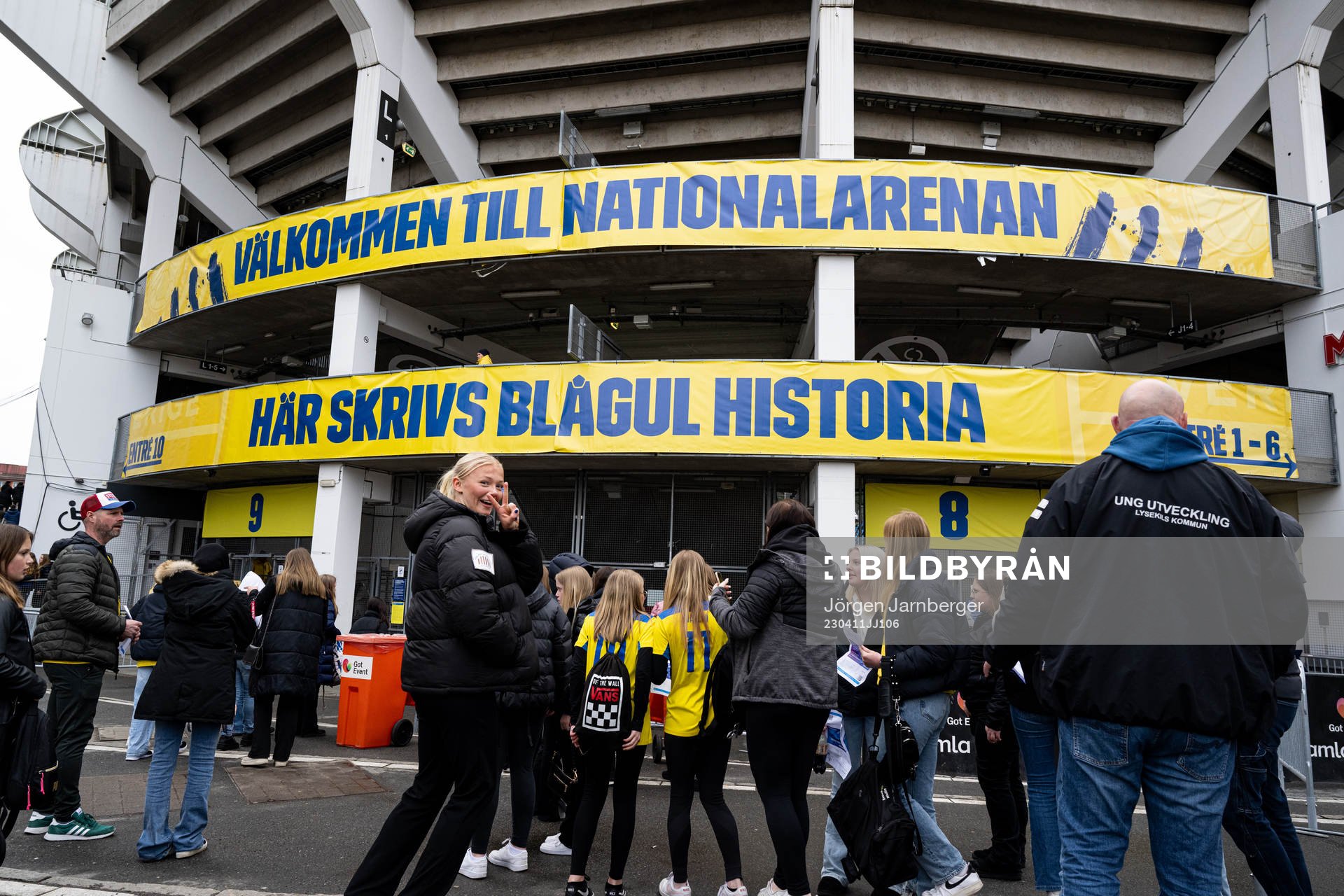 Arena entrance