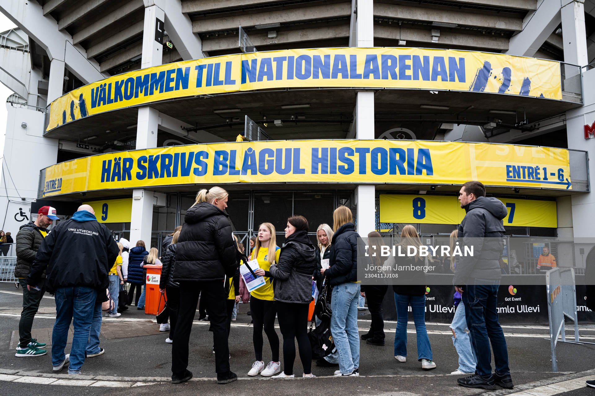 Arena entrance