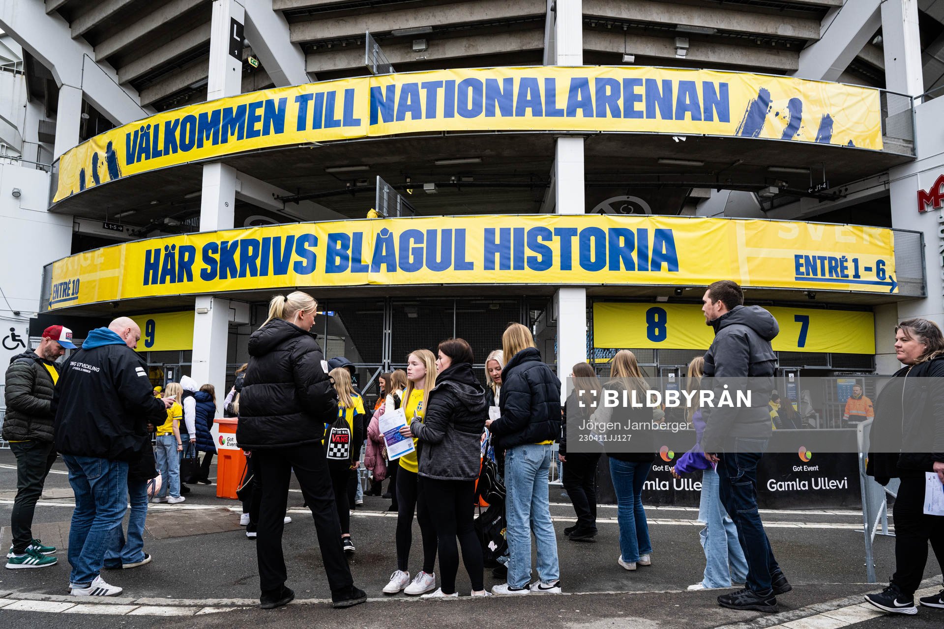Arena entrance