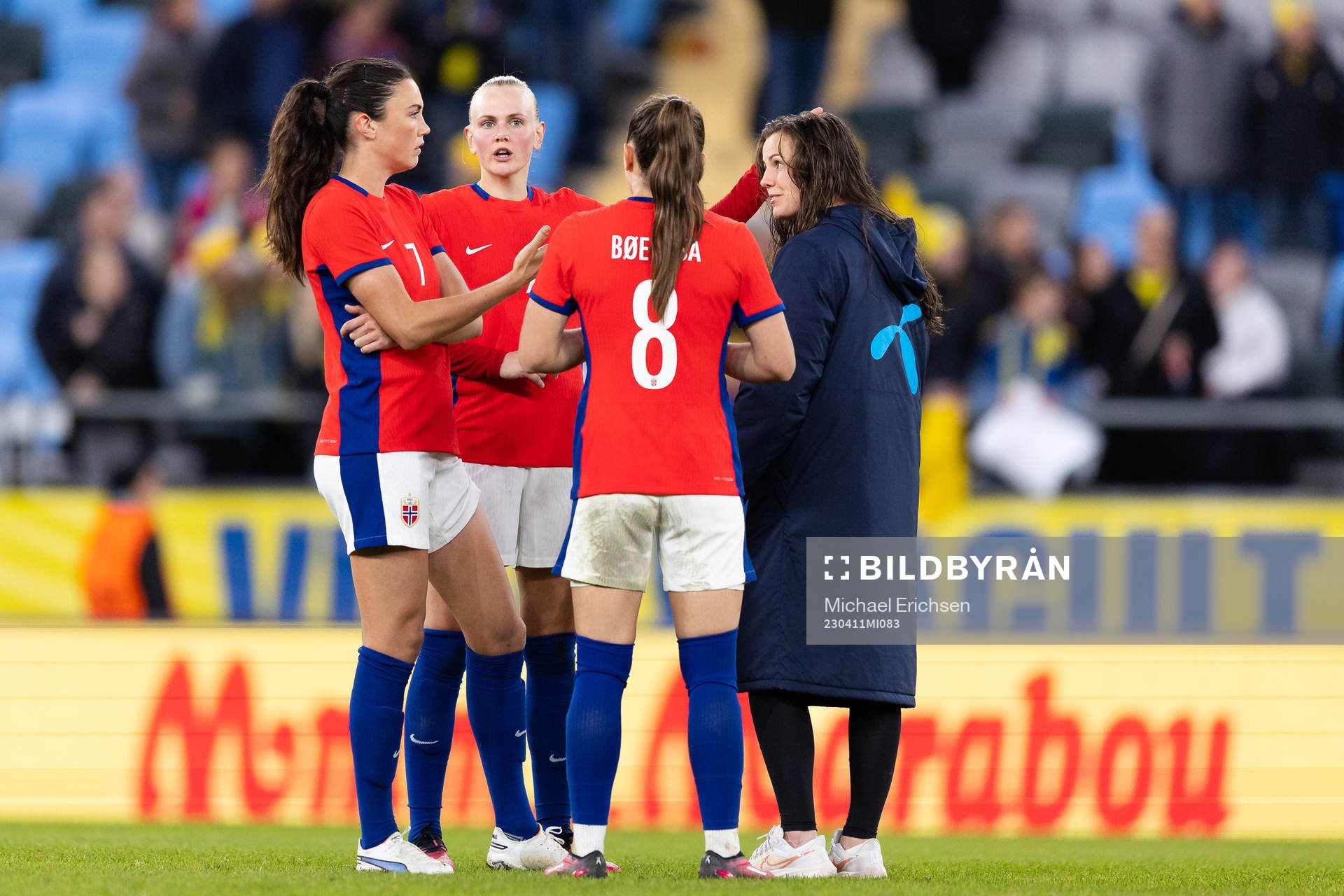 Ingrid Syrstad Engen, Karina Sævik and Vilde Bøe Risa