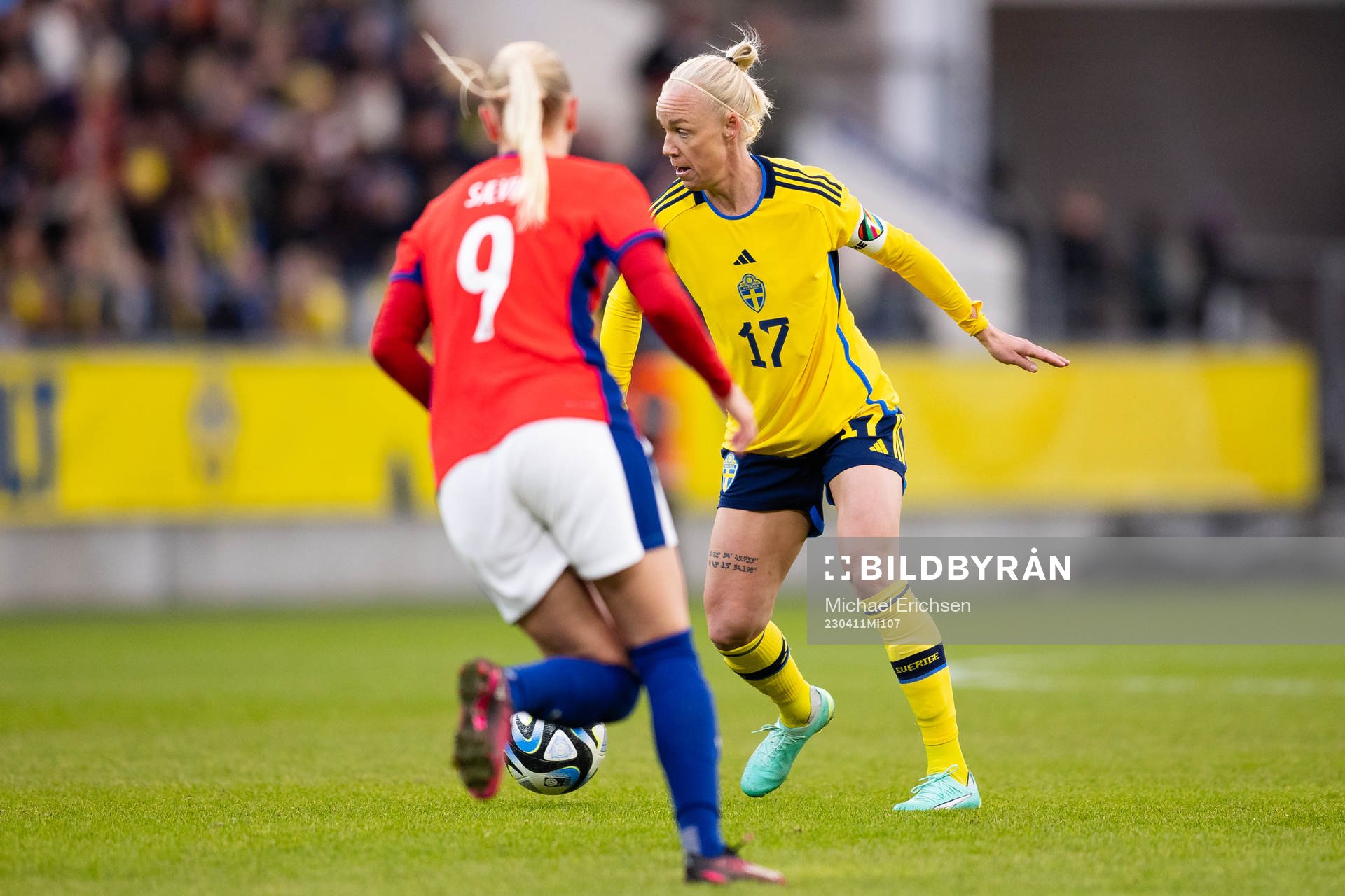 Caroline Seger of Sweden
