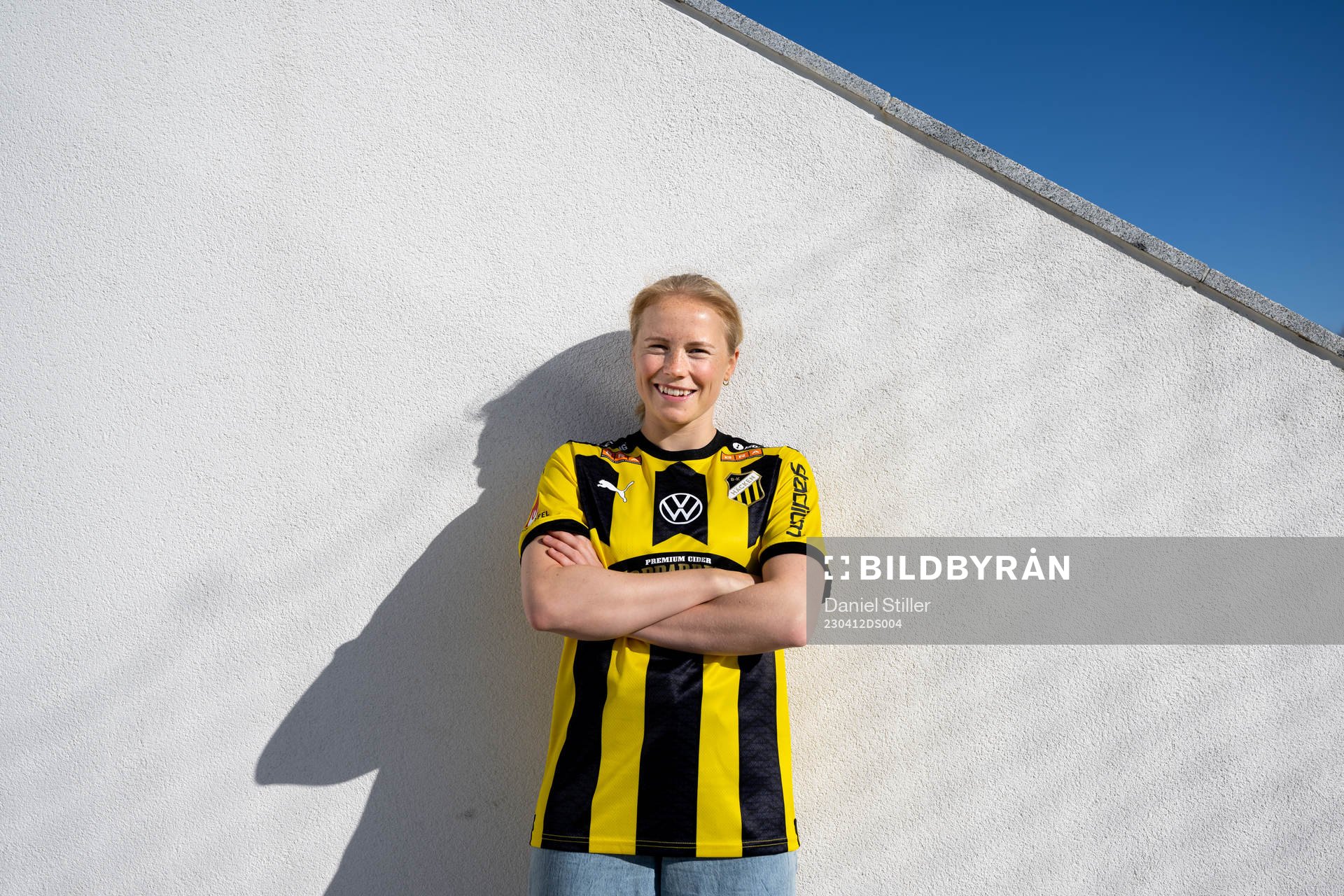 Häckens Julie Blakstad poserar