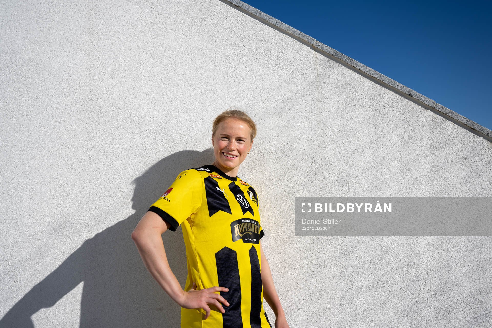 Häckens Julie Blakstad poserar