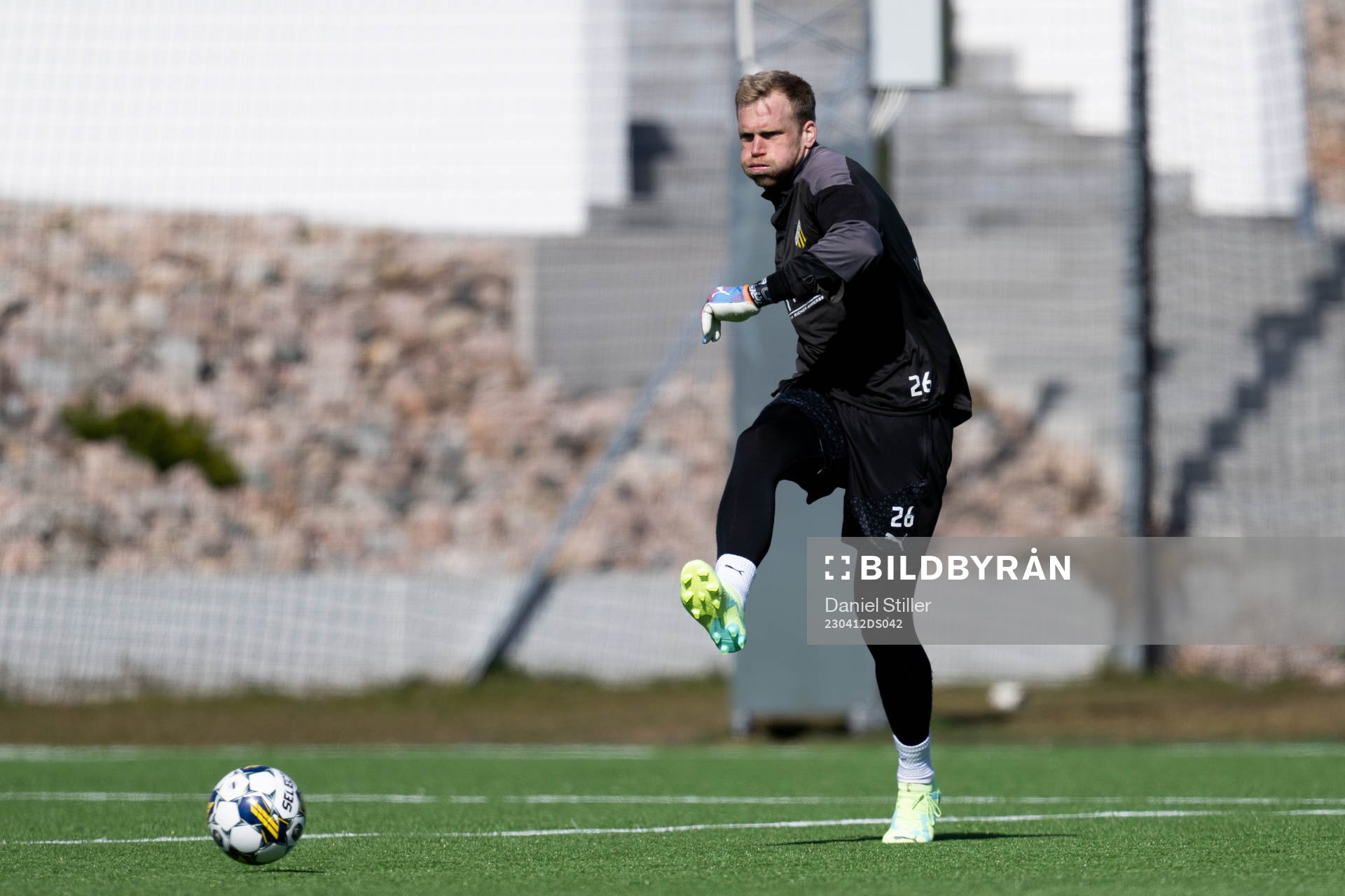 Målvakten Peter Abrahamsson