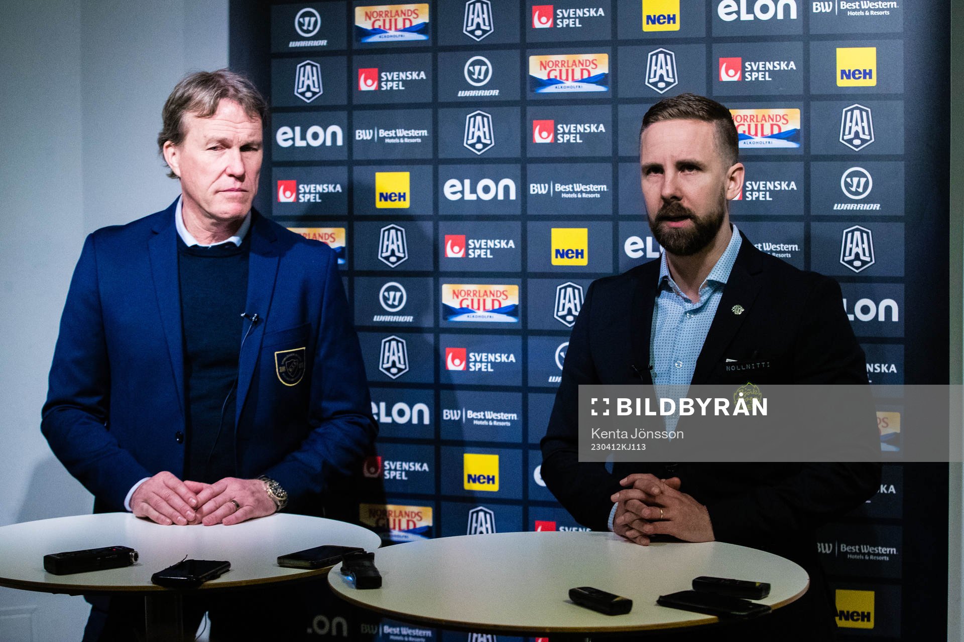 Djurgårdens tränare Johan Garpenlöv och Björklövens