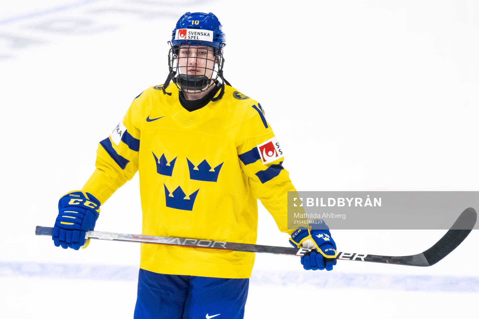 Nathalie Lidman of Sweden looks dejected