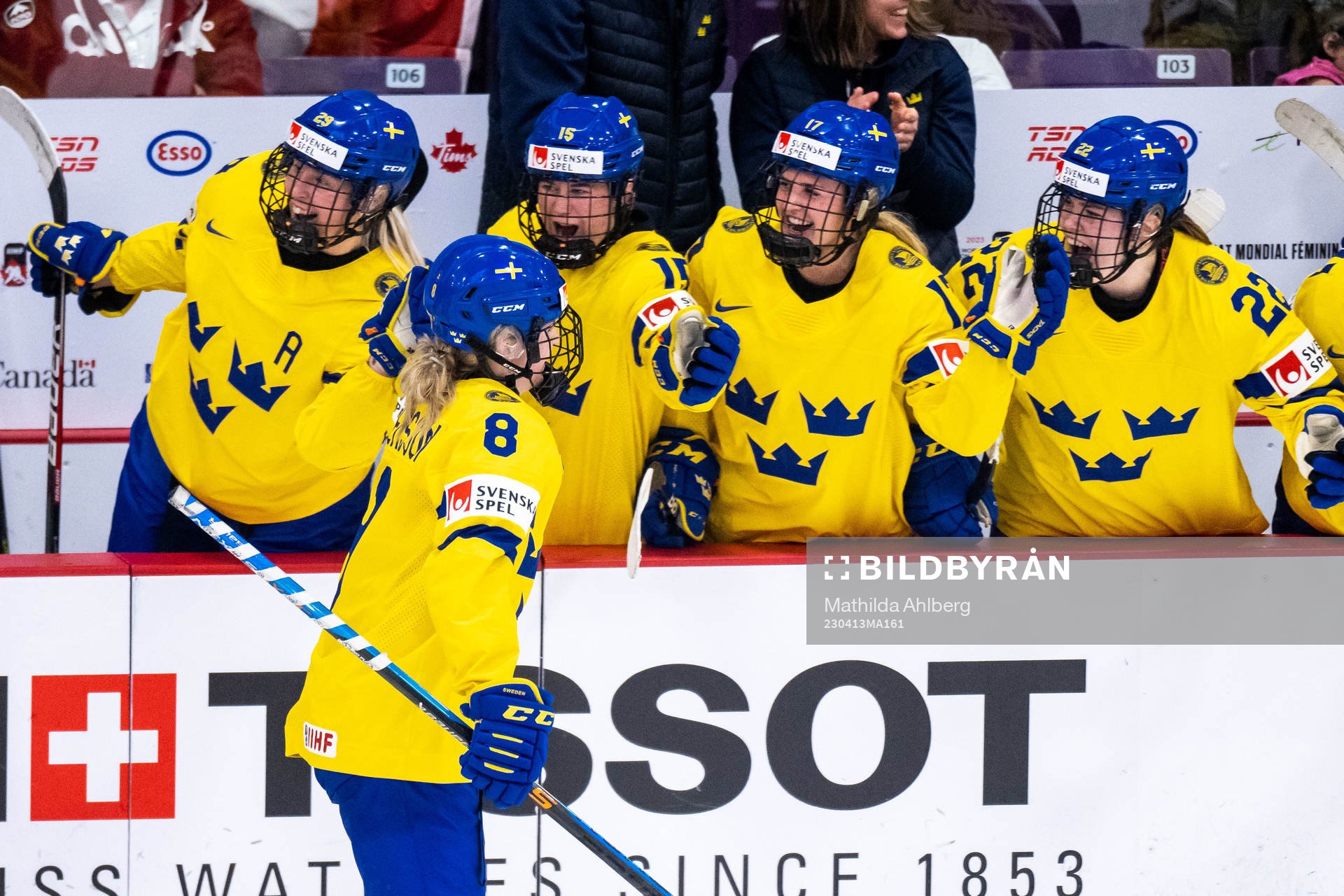 Olivia Carlsson, Hilda Svensson, Lisa Johansson, Sofie