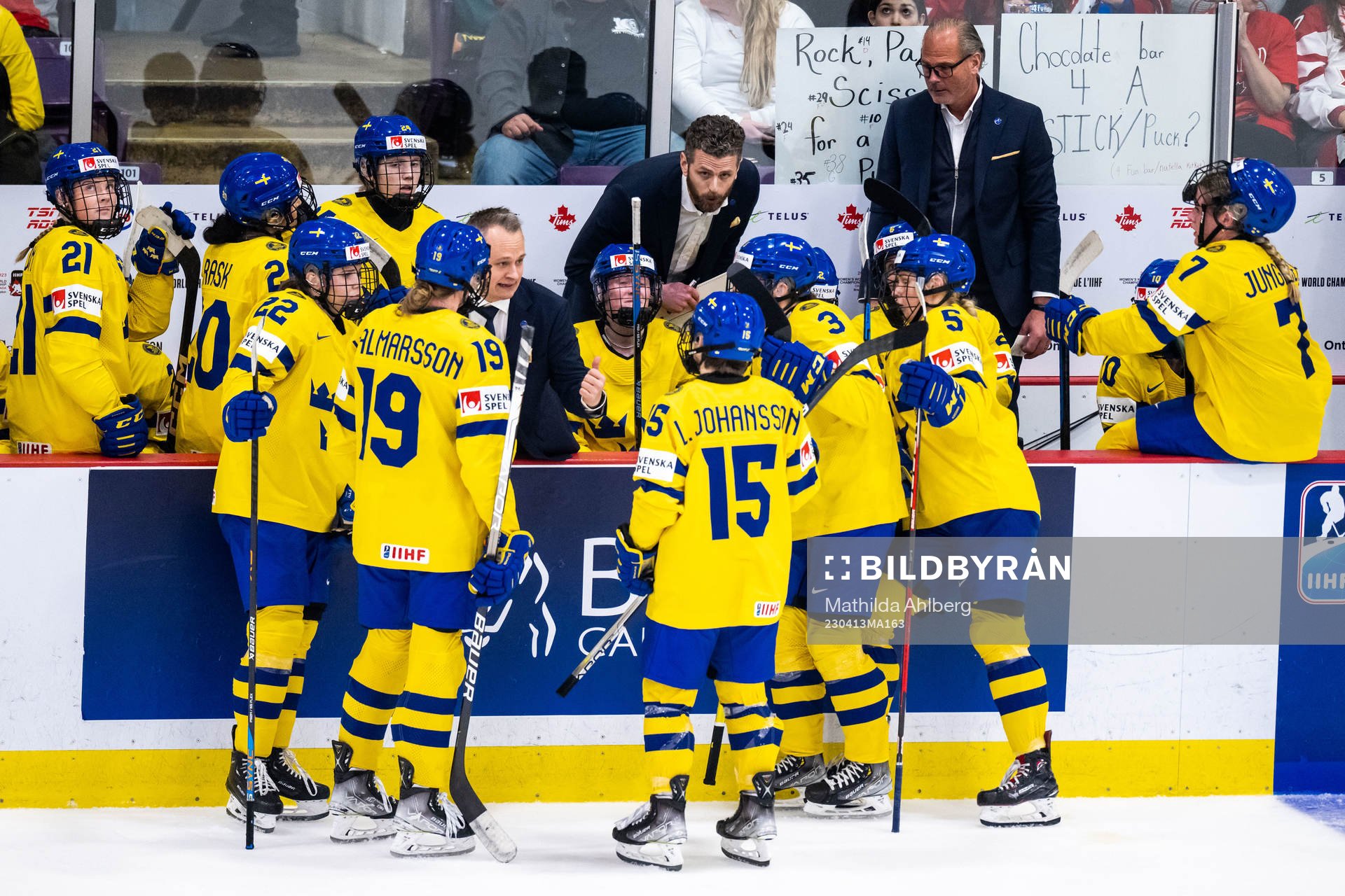 Assistant coach Andreas Karlsson, Head coach Ulf Lundberg