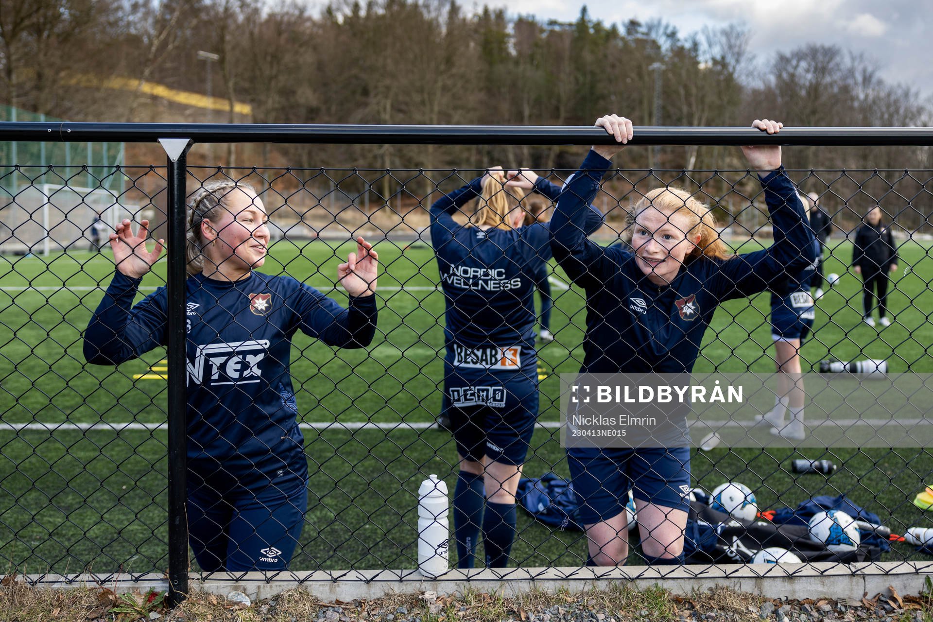 Örgrytes Bella Björklund och Mathilda Sjöström