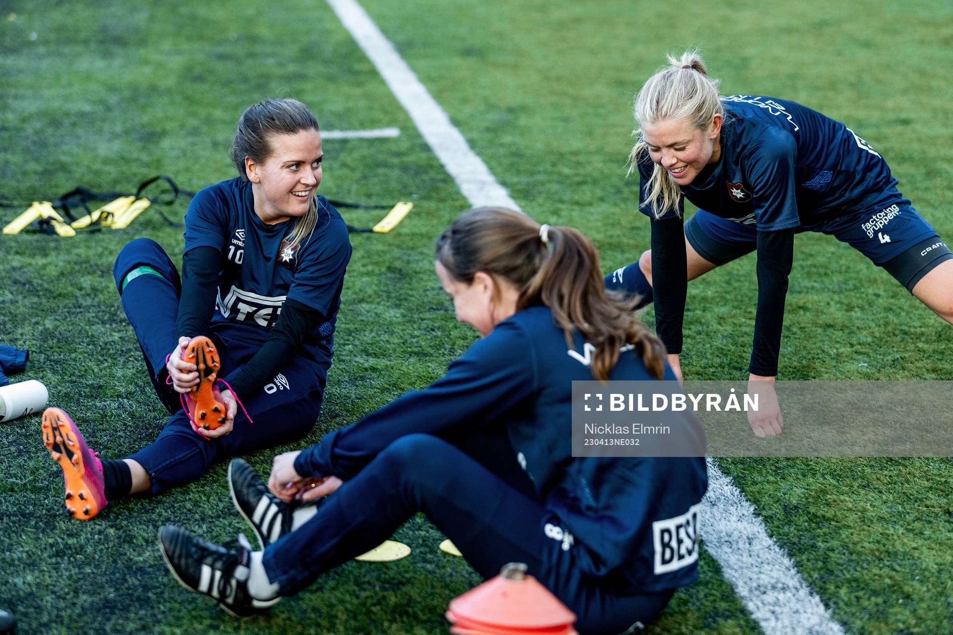 Örgrytes Frida Bremer och Emma Berthold