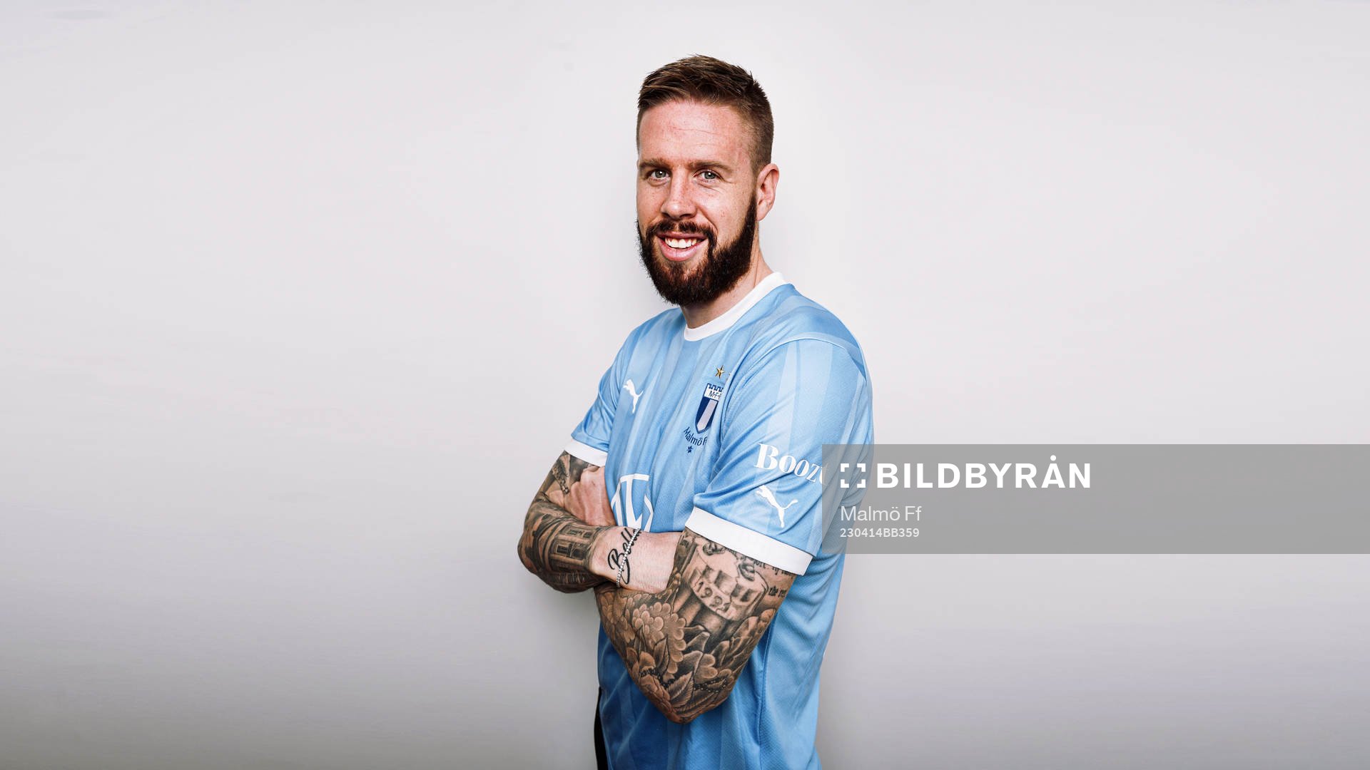 På denna handoutbild från Malmö FF syns Pontus Jansson
