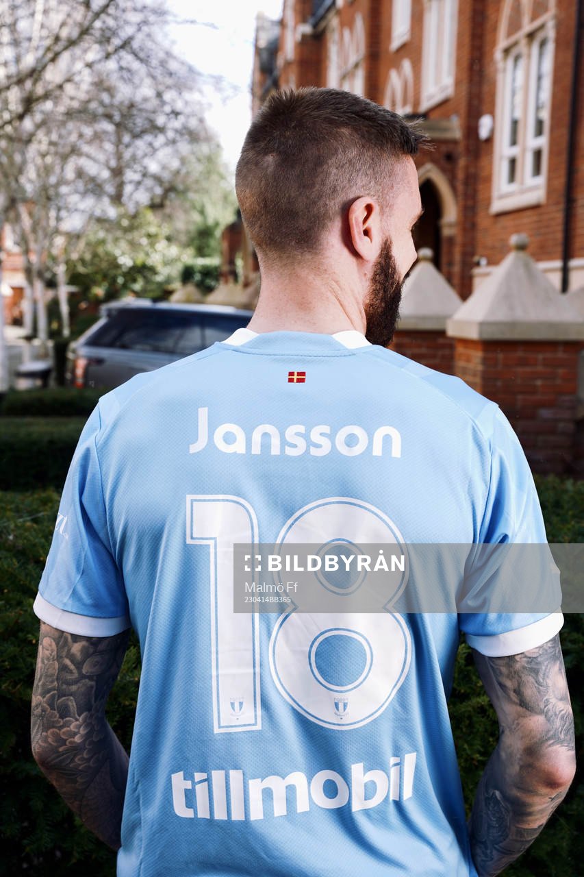 På denna handoutbild från Malmö FF syns Pontus Jansson