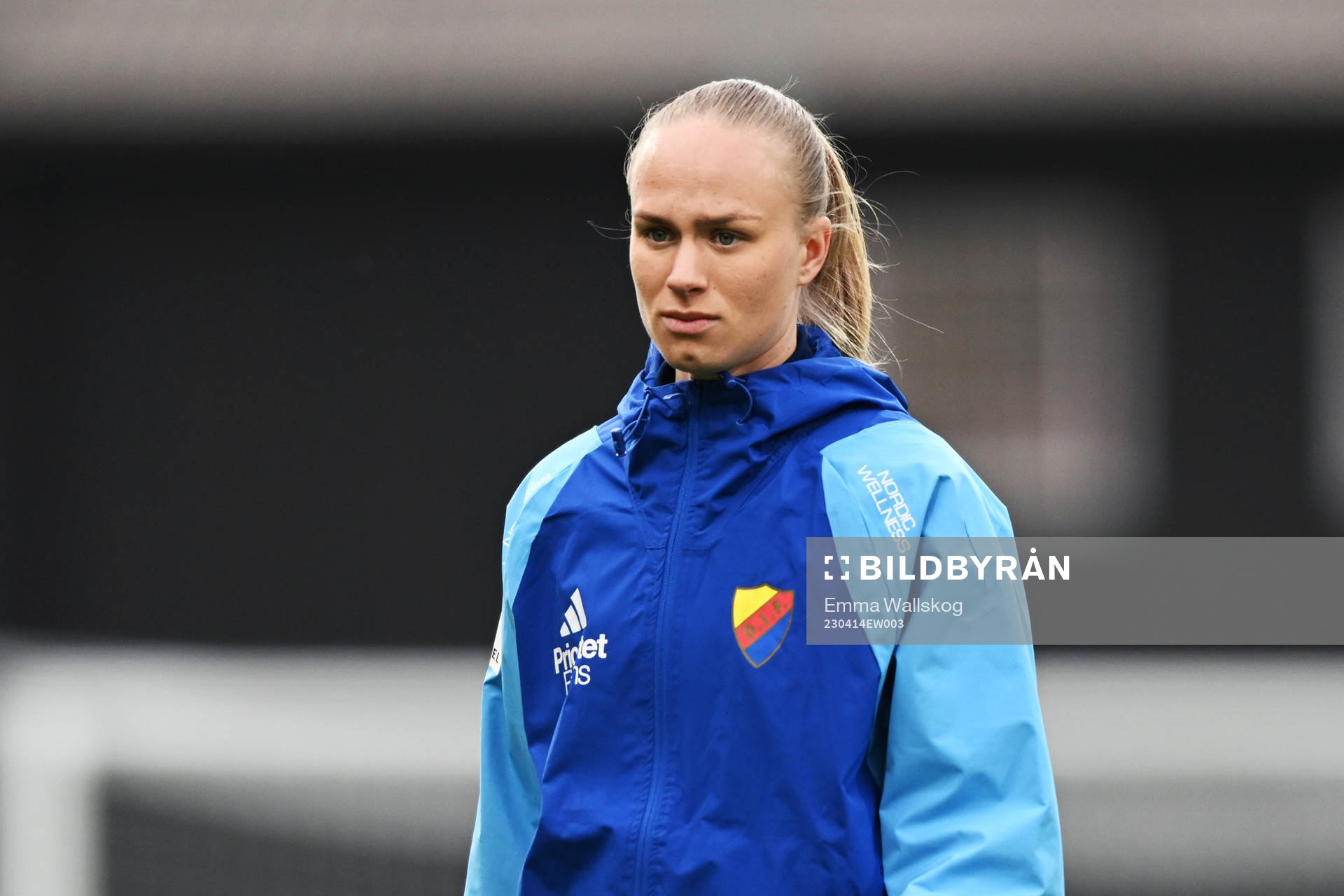 Djurgårdens Matilda Plan värmer upp