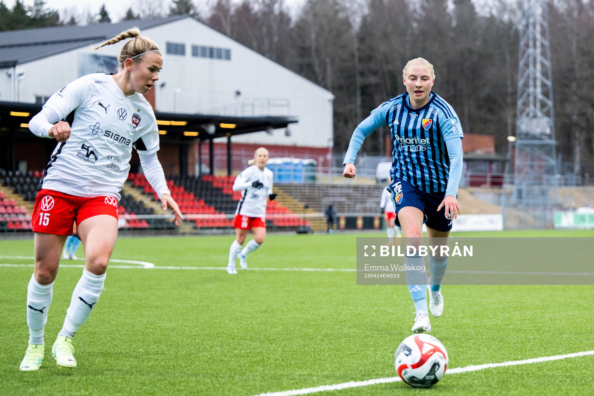 FC Rosengårds Jessica Wik och Djurgårdens Stinalisa