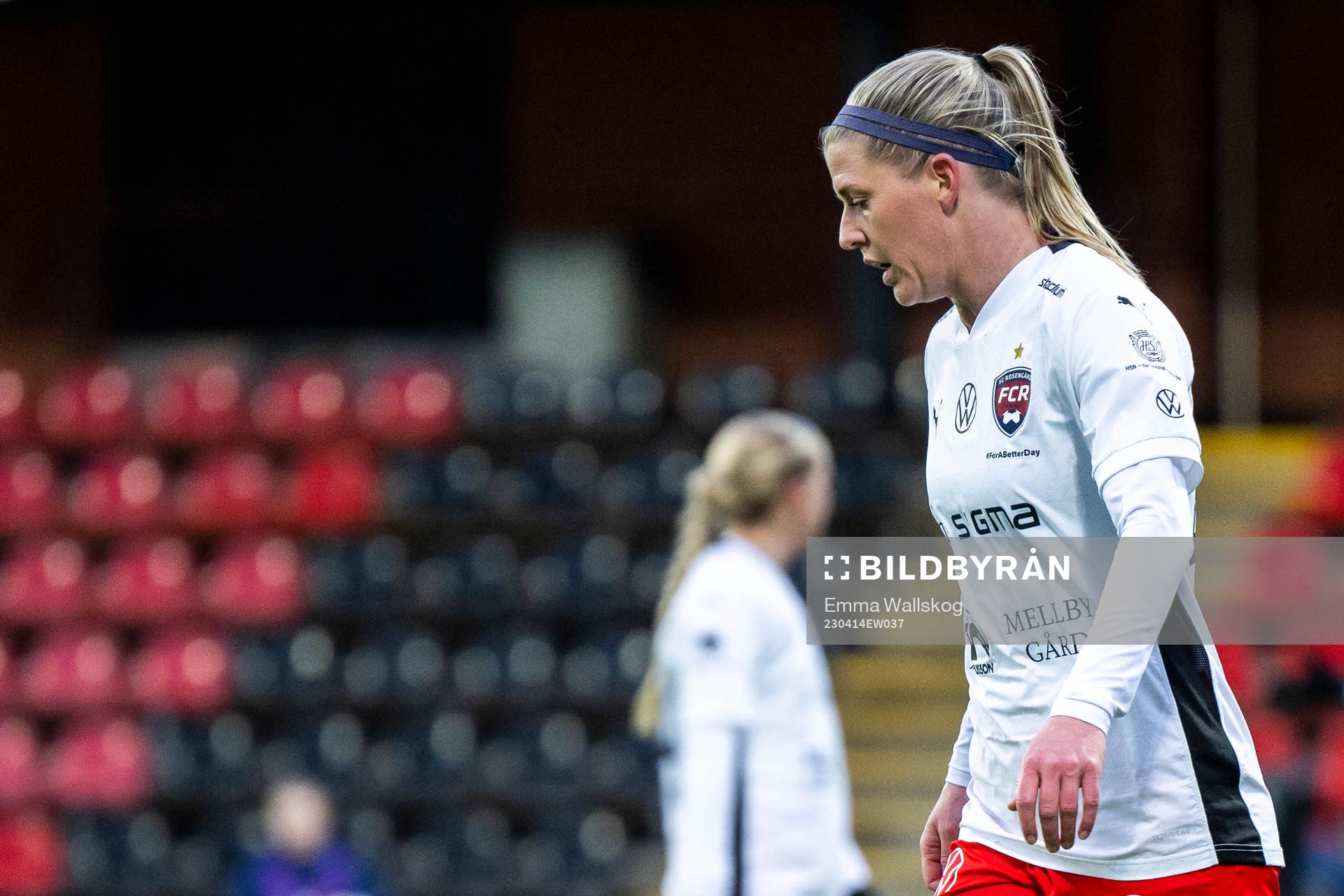 FC Rosengårds Olivia Schough deppar