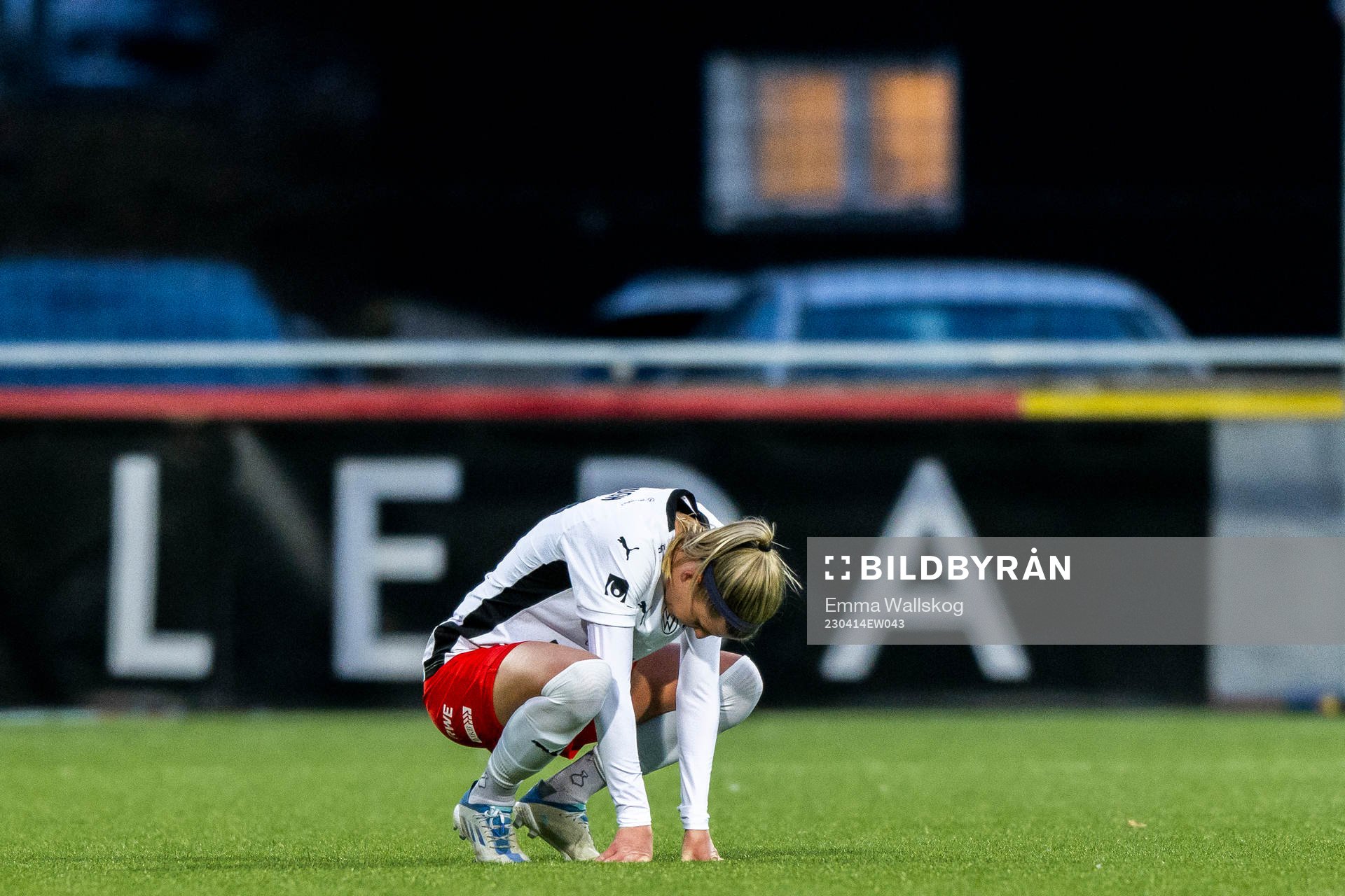 FC Rosengårds Olivia Schough deppar