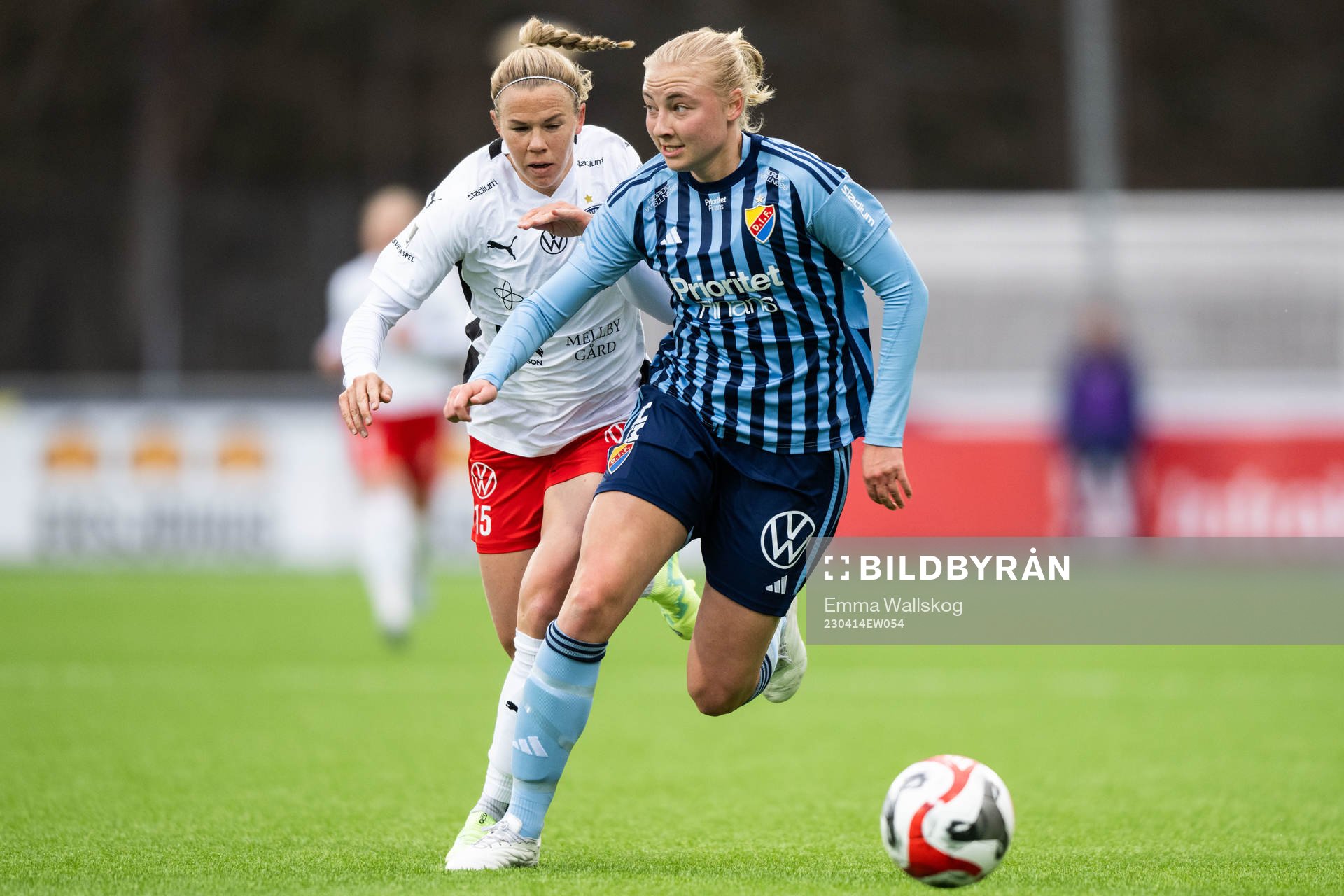 FC Rosengårds Jessica Wik och Djurgårdens Stinalisa
