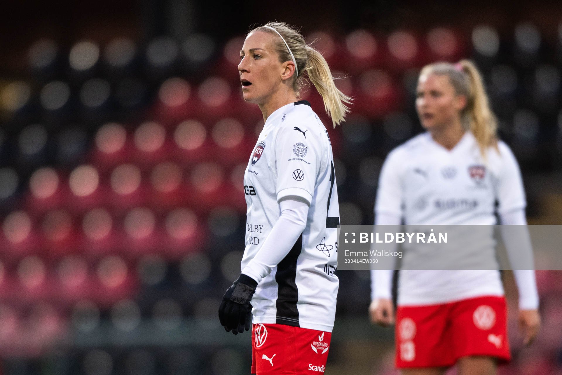 FC Rosengårds Mia Persson deppar