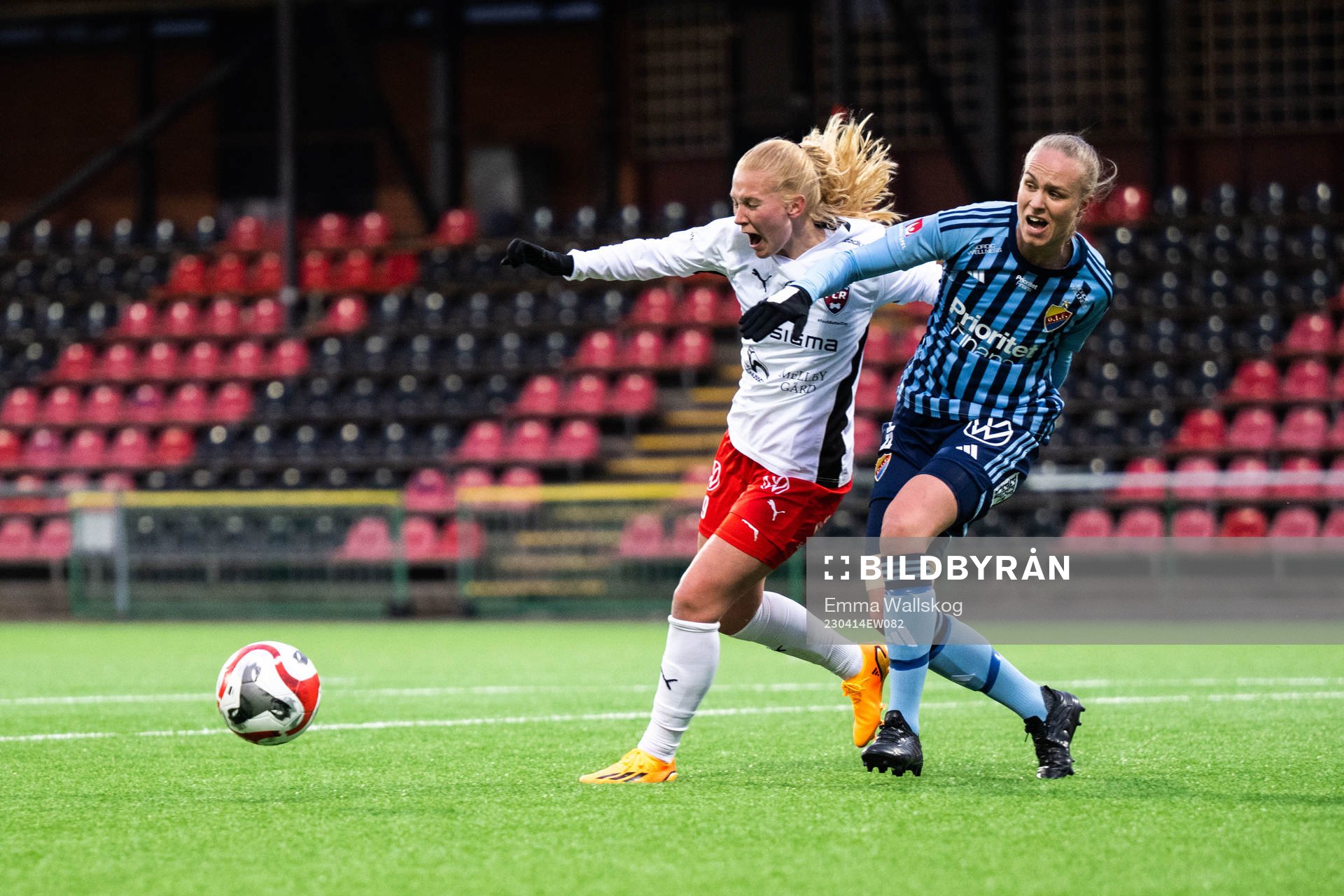 FC Rosengårds Sofie Bruun Bredgaard och Djurgårdens