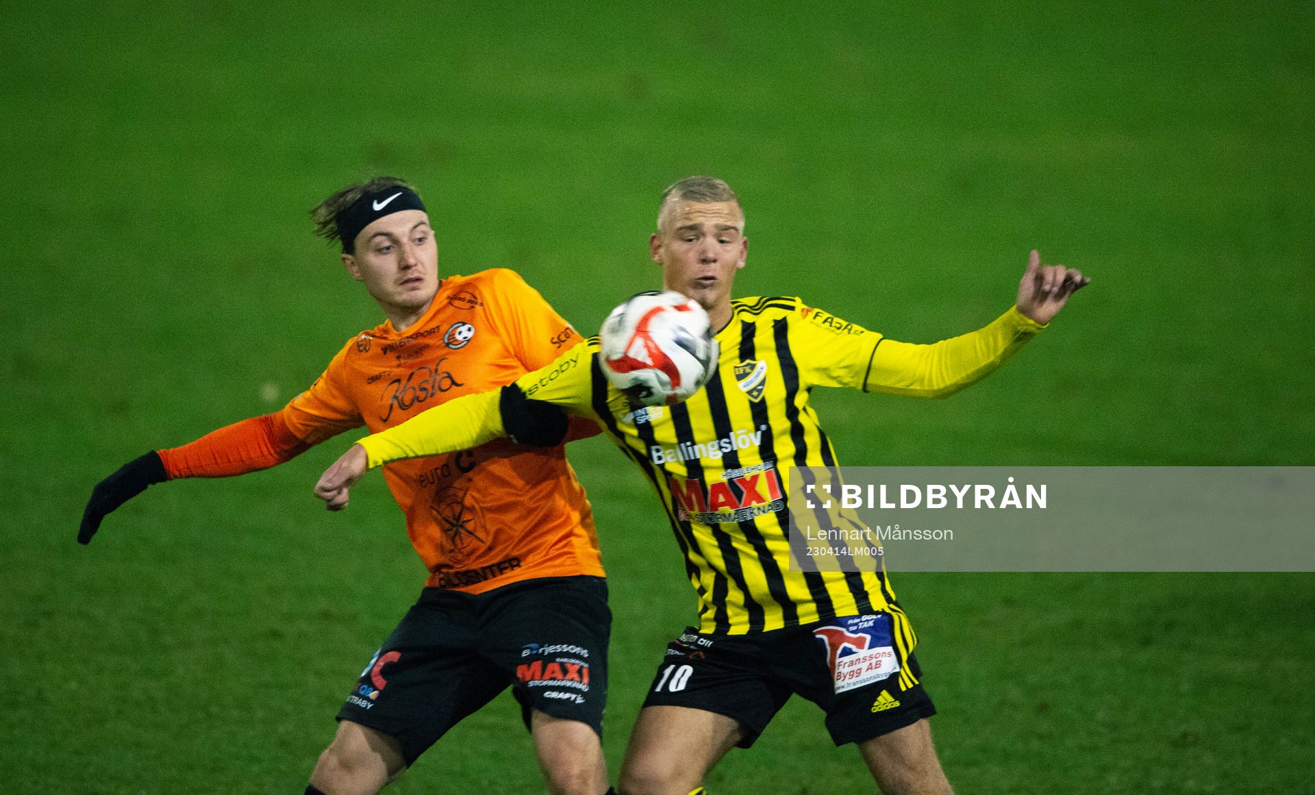 i matchen i div. 2 mellan FK Karlskrona och IFK Hässleholm