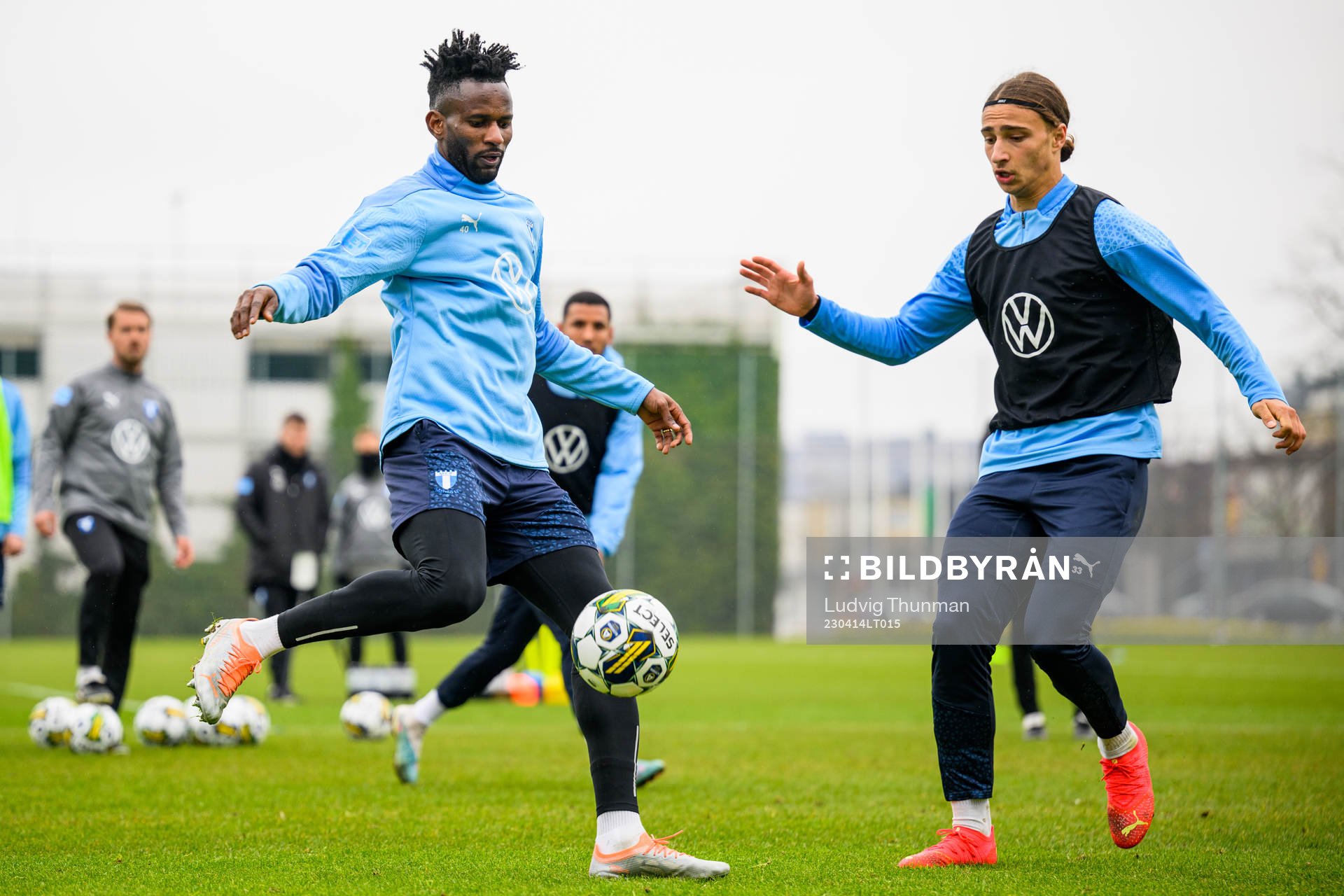 Emmanuel Lomotey och Elison Makolli
