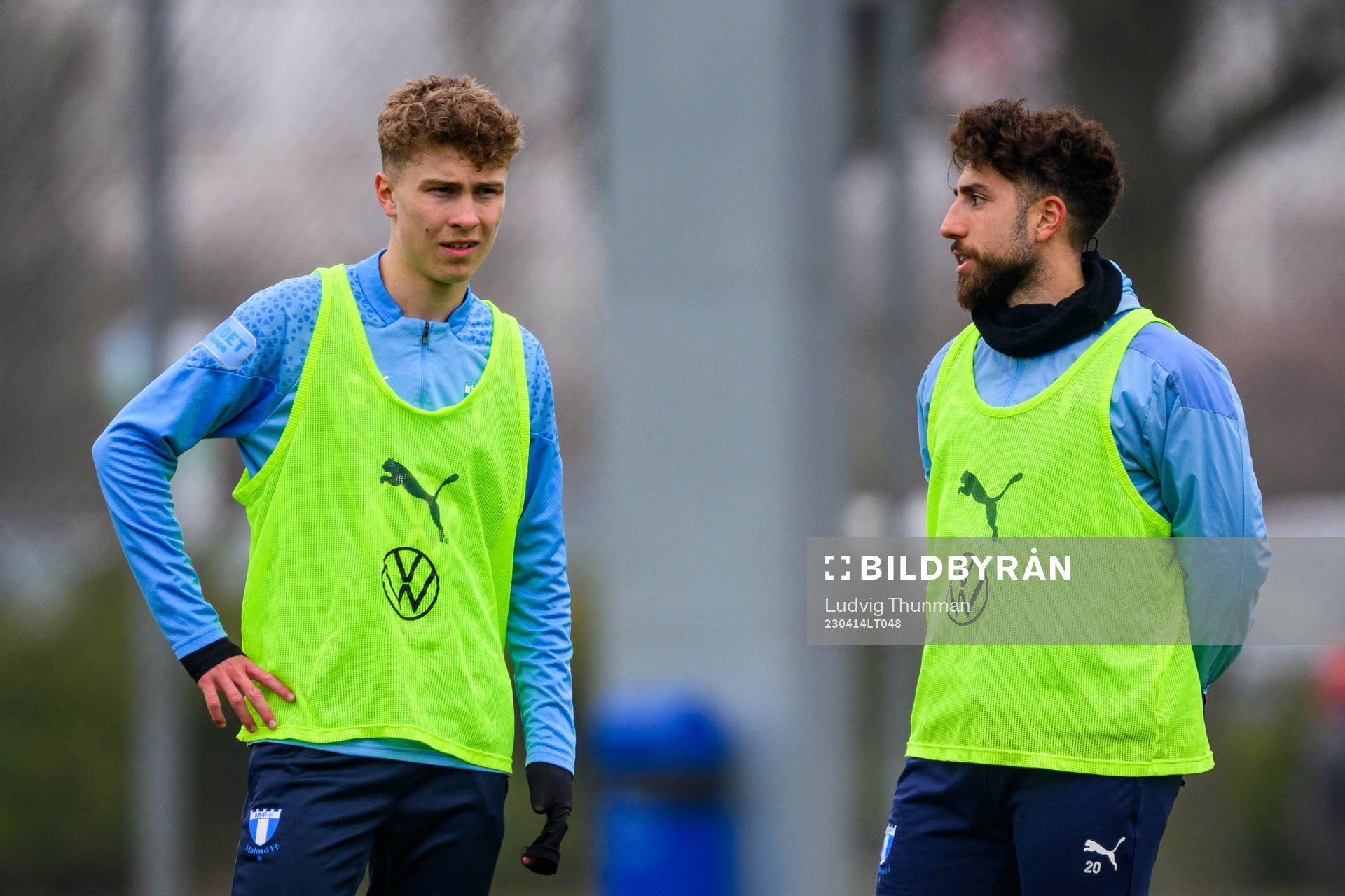 Hugo Bolin och Moustafa Zeidan