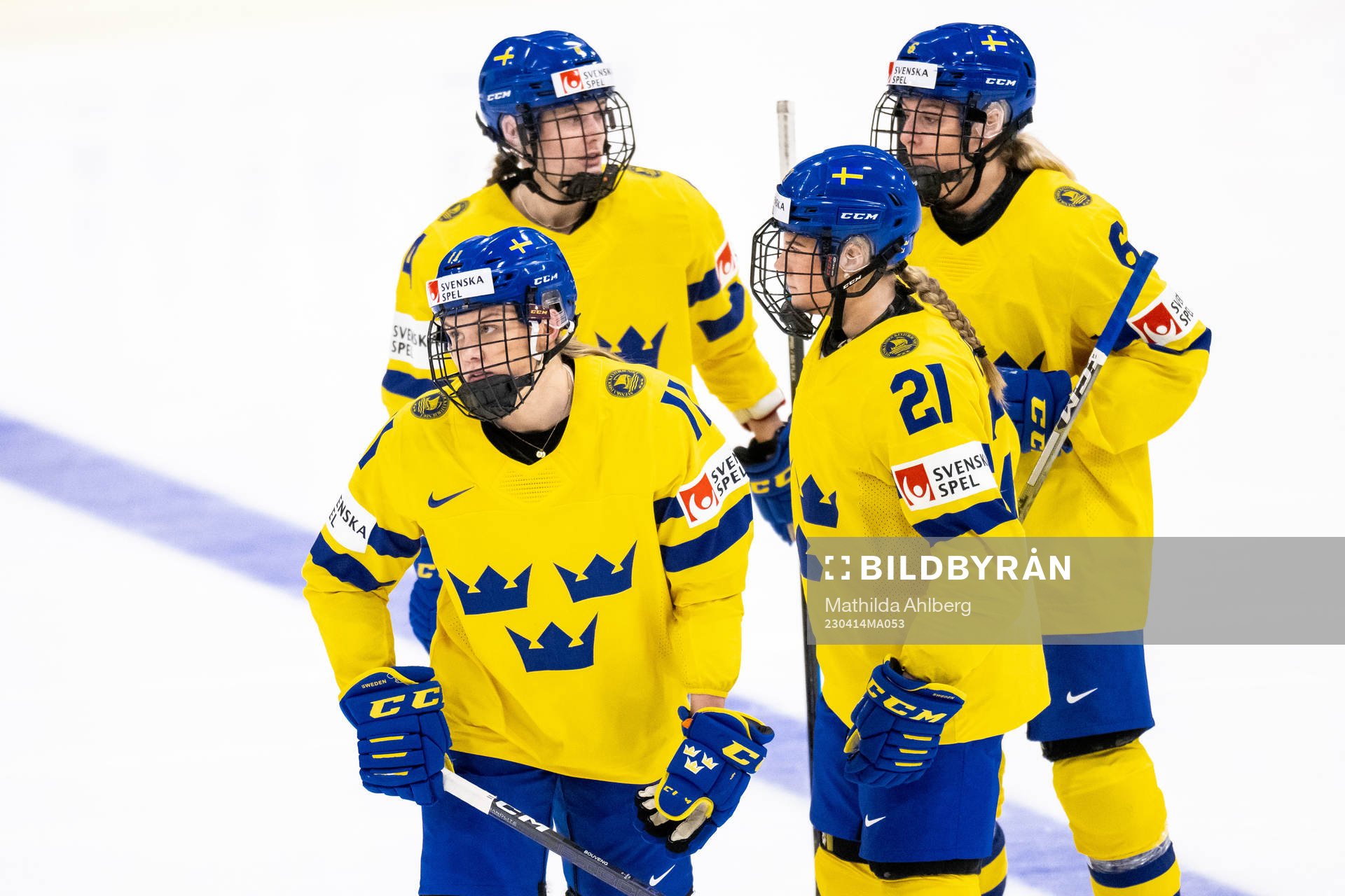 Josefin Bouveng, Lova Blom, Linnéa Andersson and Josefine