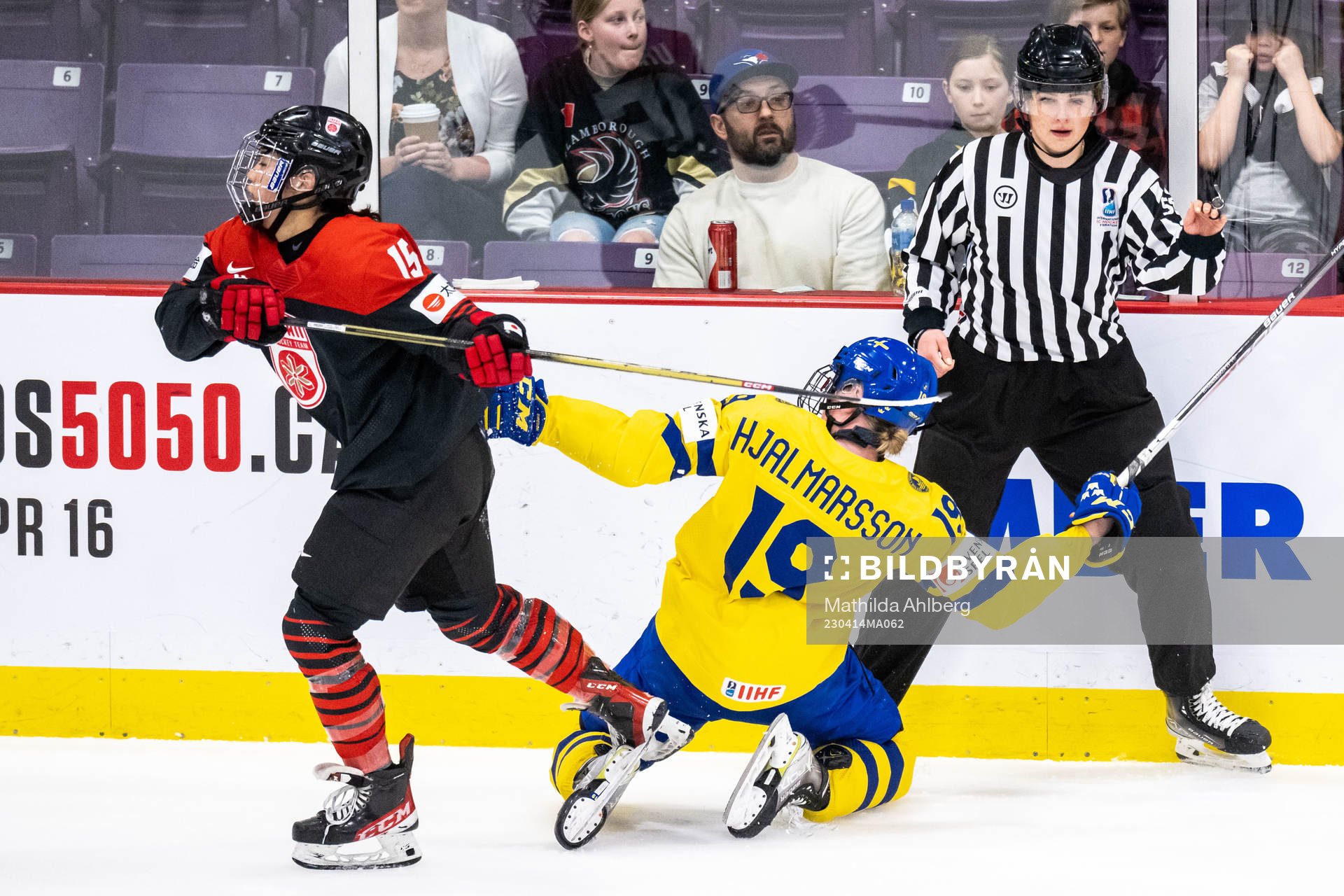 Rui Ukita of Japan, Sara Hjalmarsson of Sweden and