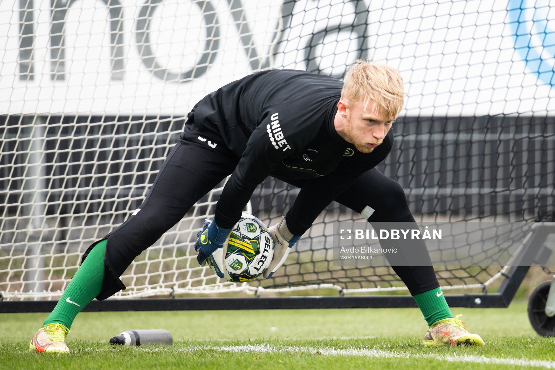 Landskronas målvakt Hampus Pauli