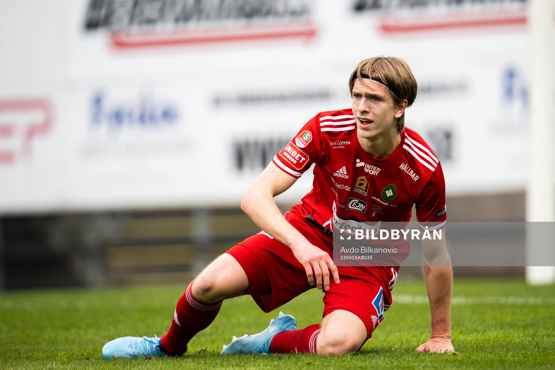 Skövde AIKs David Frisk deppar