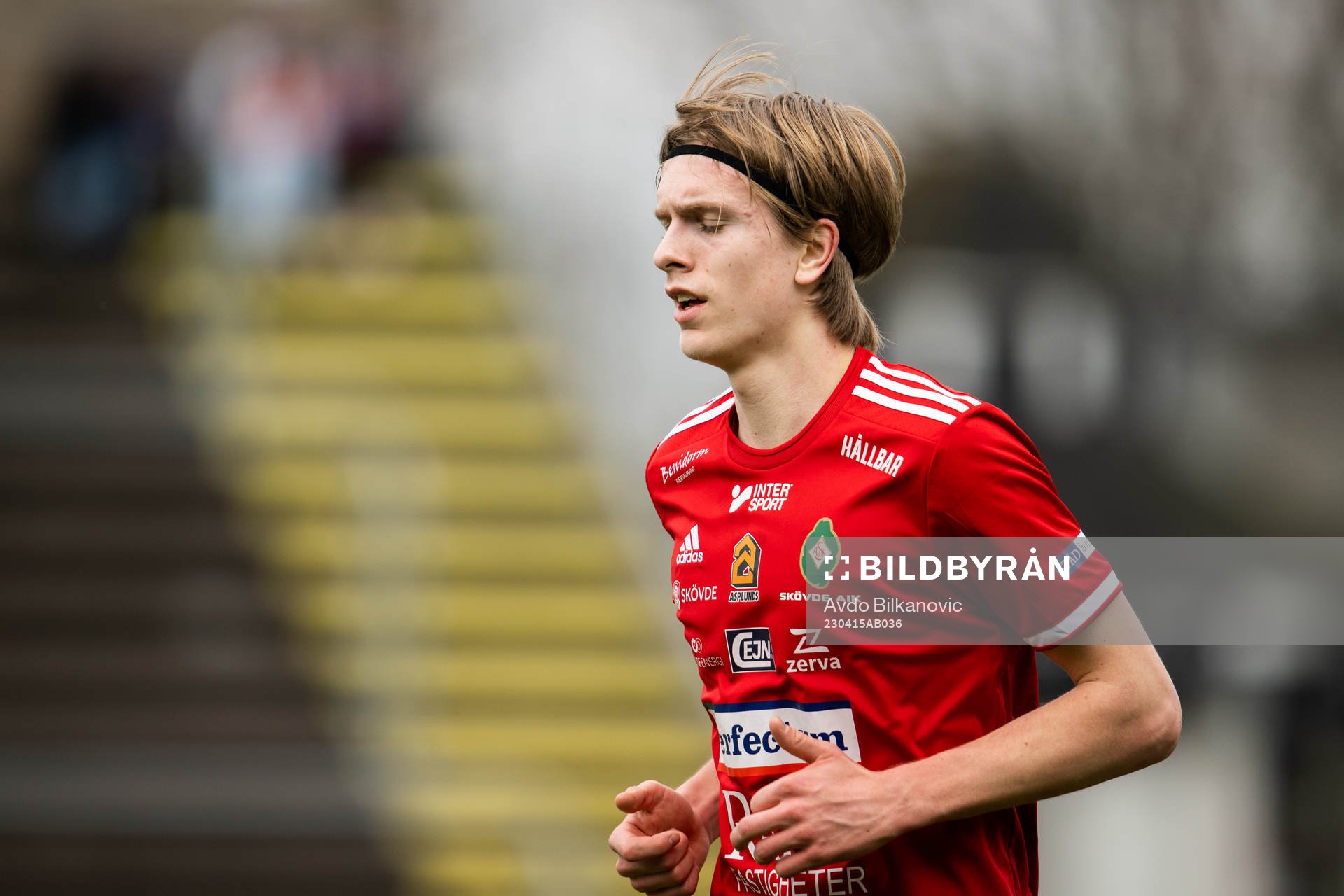 Skövde AIKs David Frisk deppar