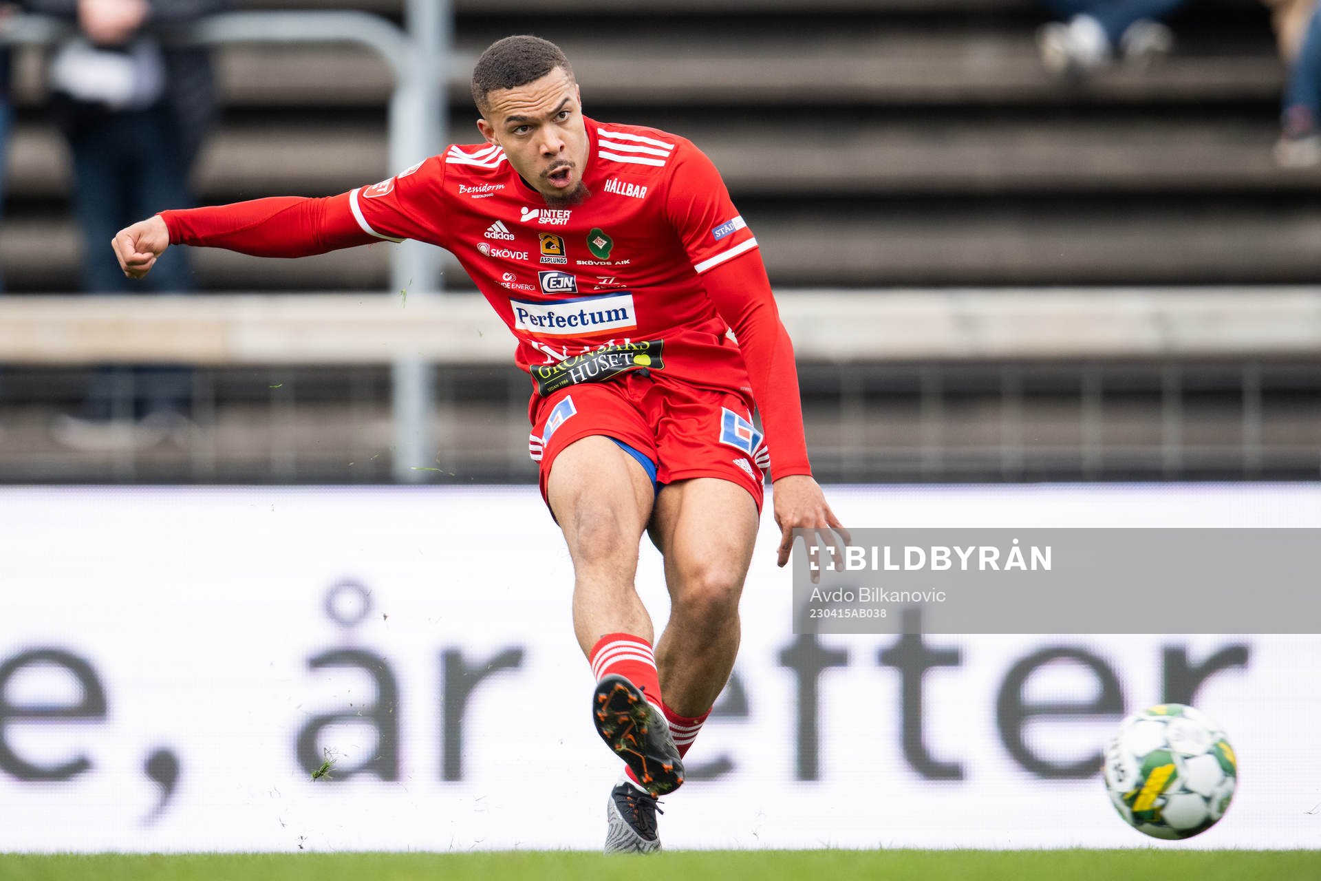Skövde AIKs Darrell Kamdem Tibell