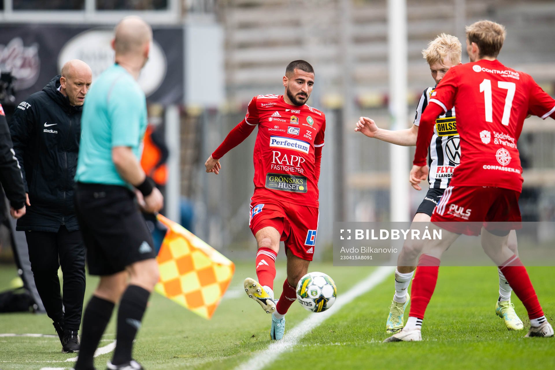 Skövde AIKs Elmar Abraham
