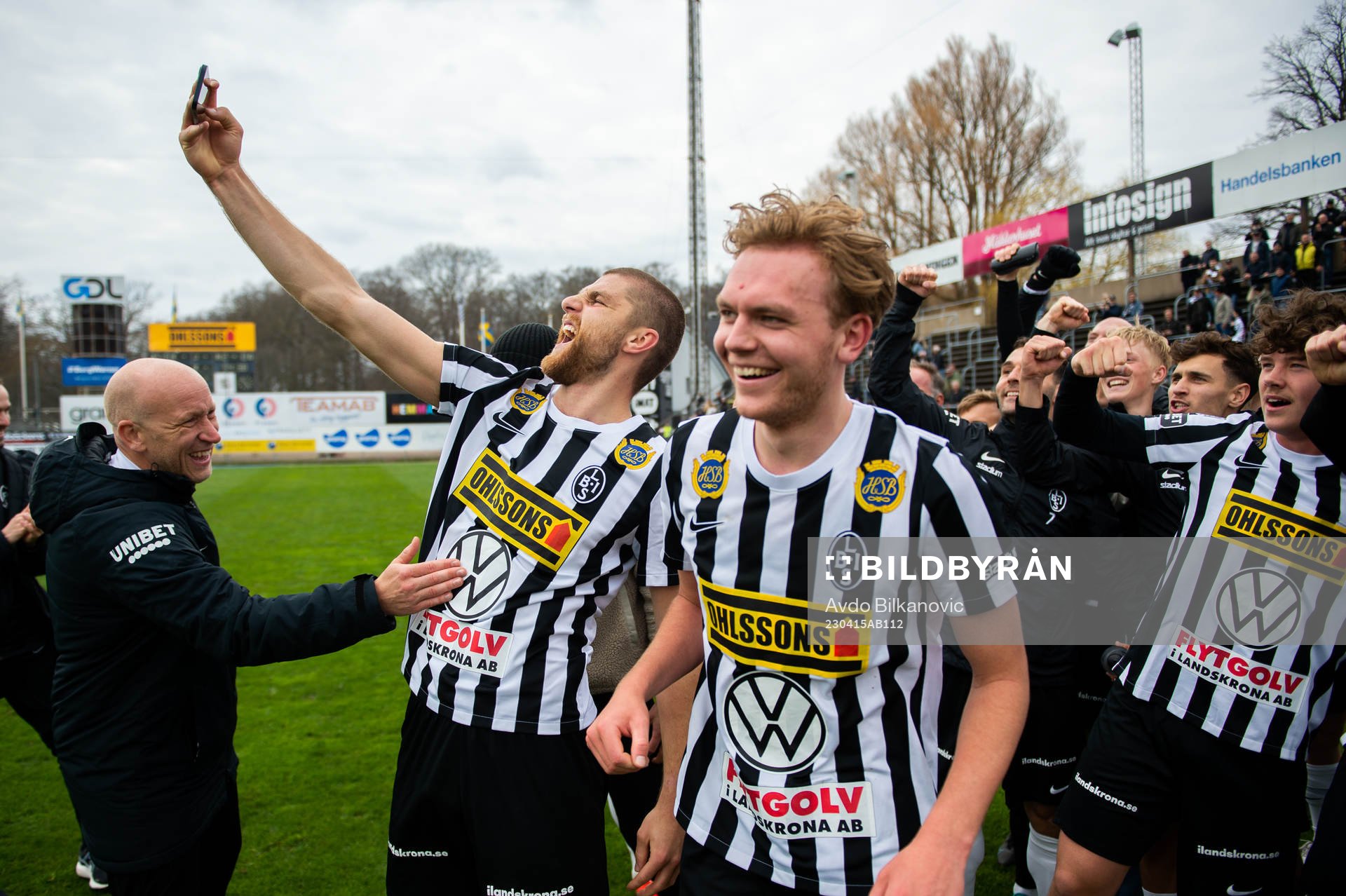 Landskronas Erik Hedenquist jublar