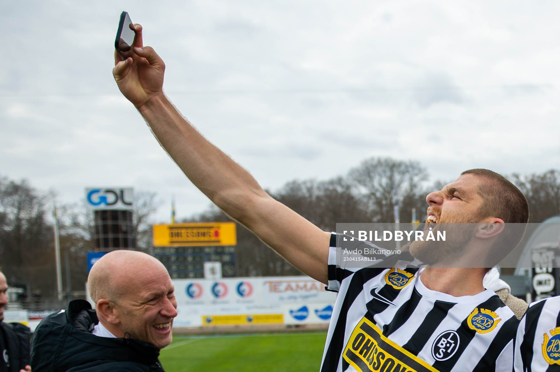 Landskronas Erik Hedenquist jublar