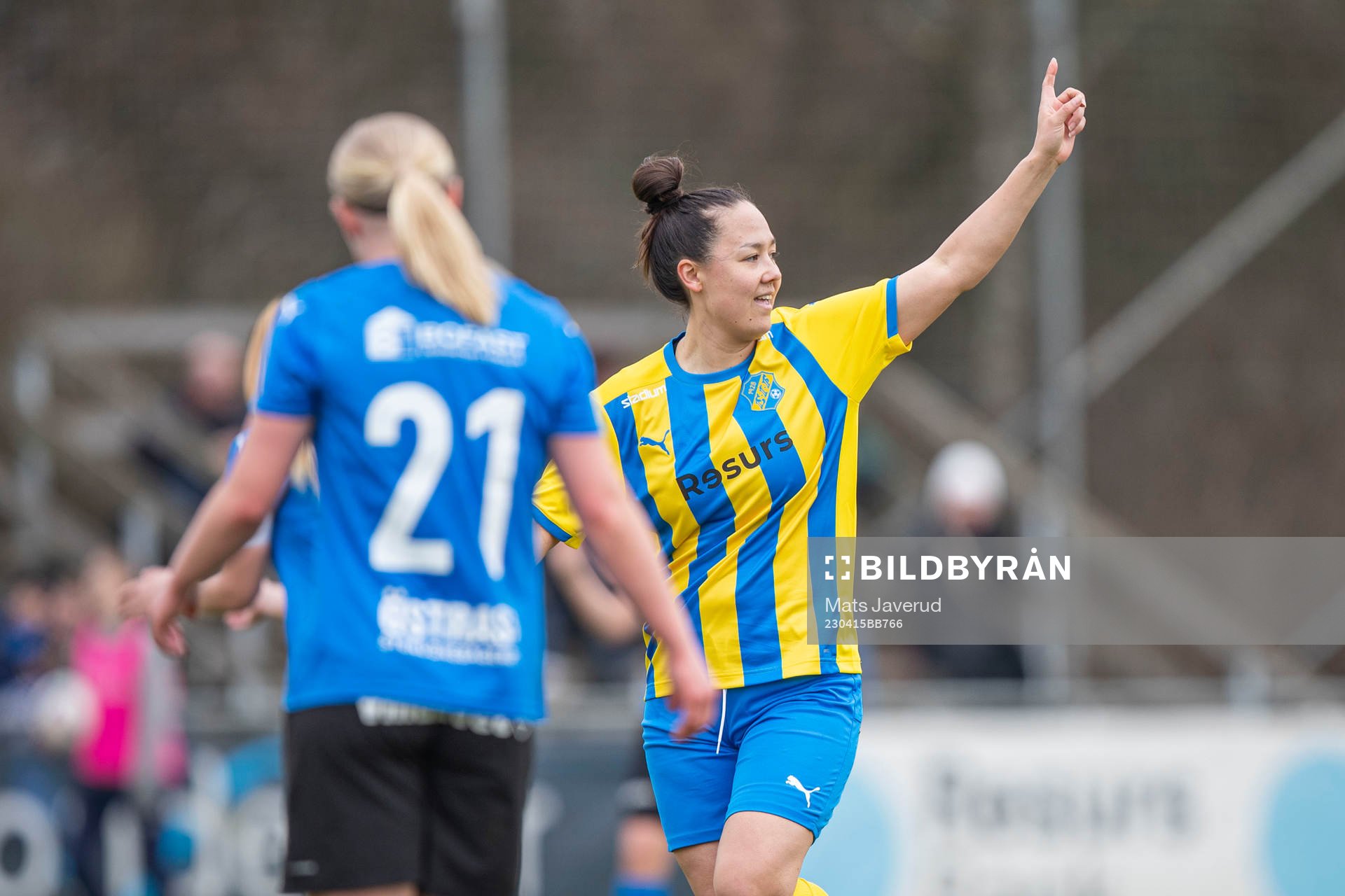 Eskilsminnes Isabel Maria Aguilar jublar