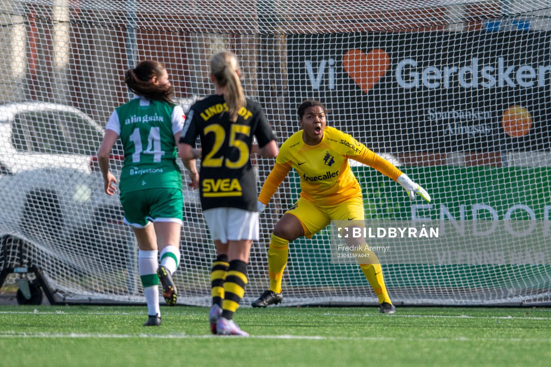 AIKs målvakt Serina Iddrisu Backmark