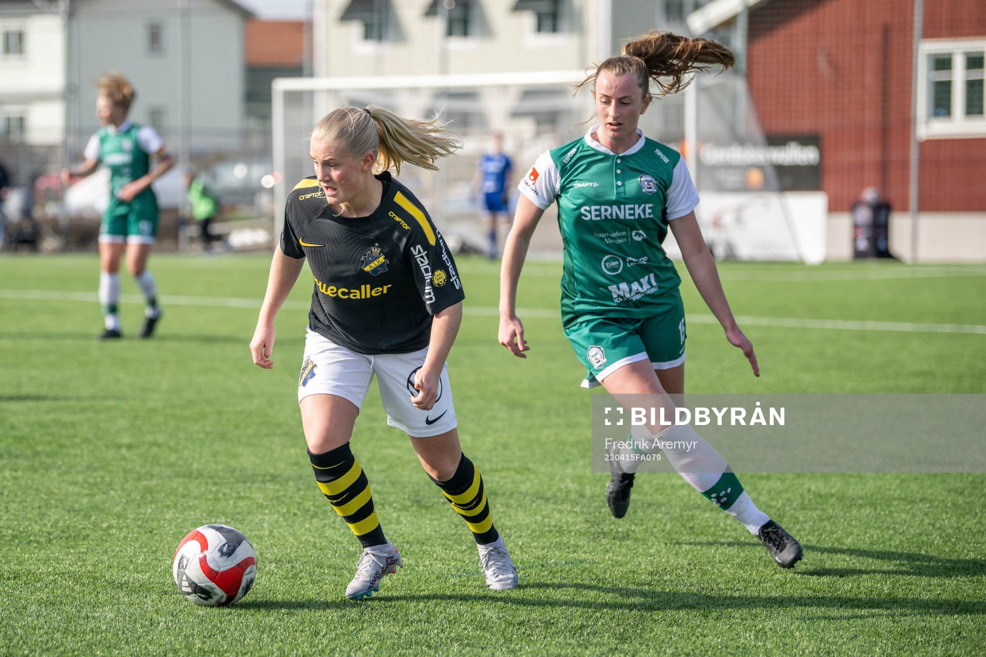 AIKs Emelie Jansson och Alingsås Olivia Sultán
