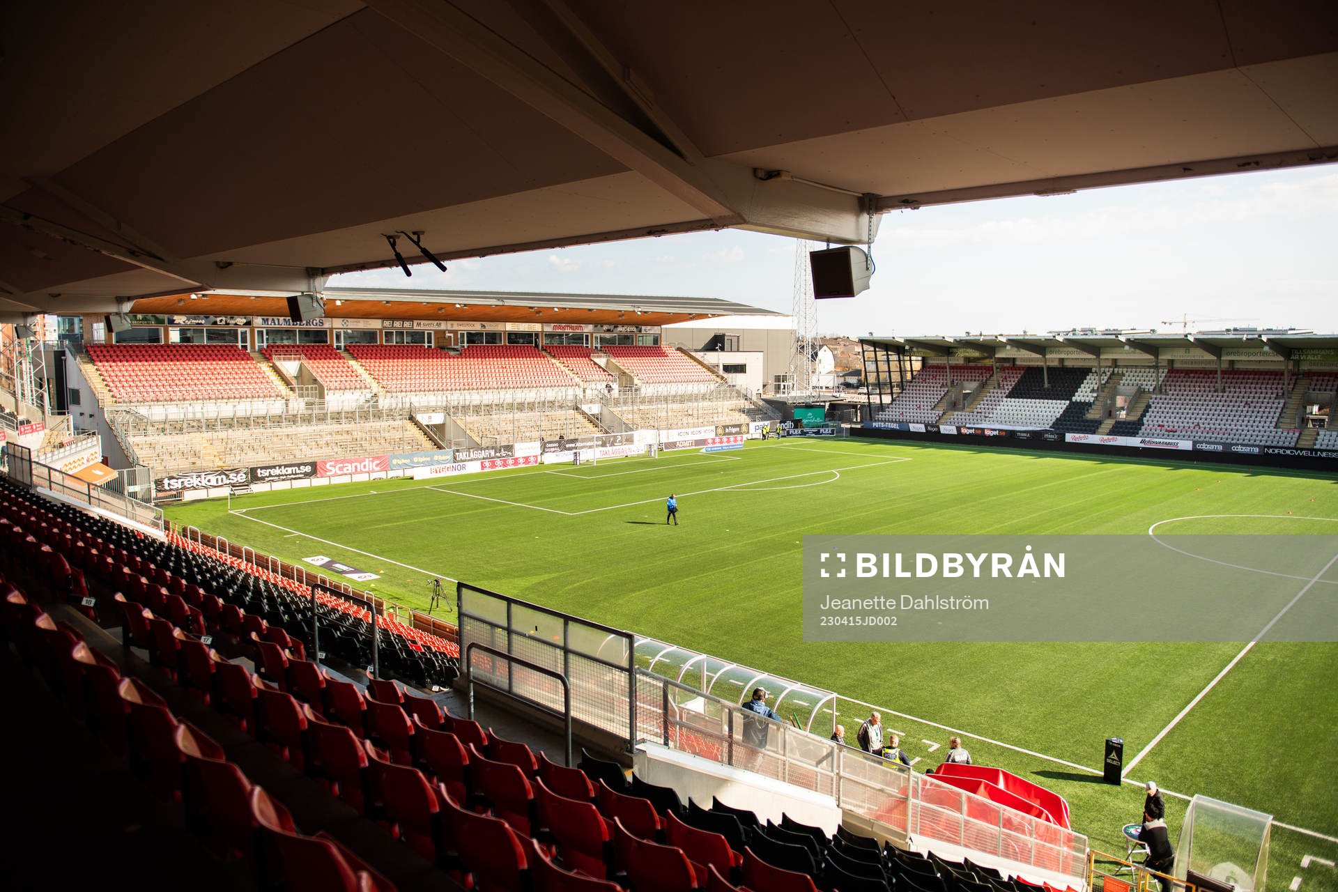 inför fotbollsmatchen i Superettan mellan Örebro och Brage