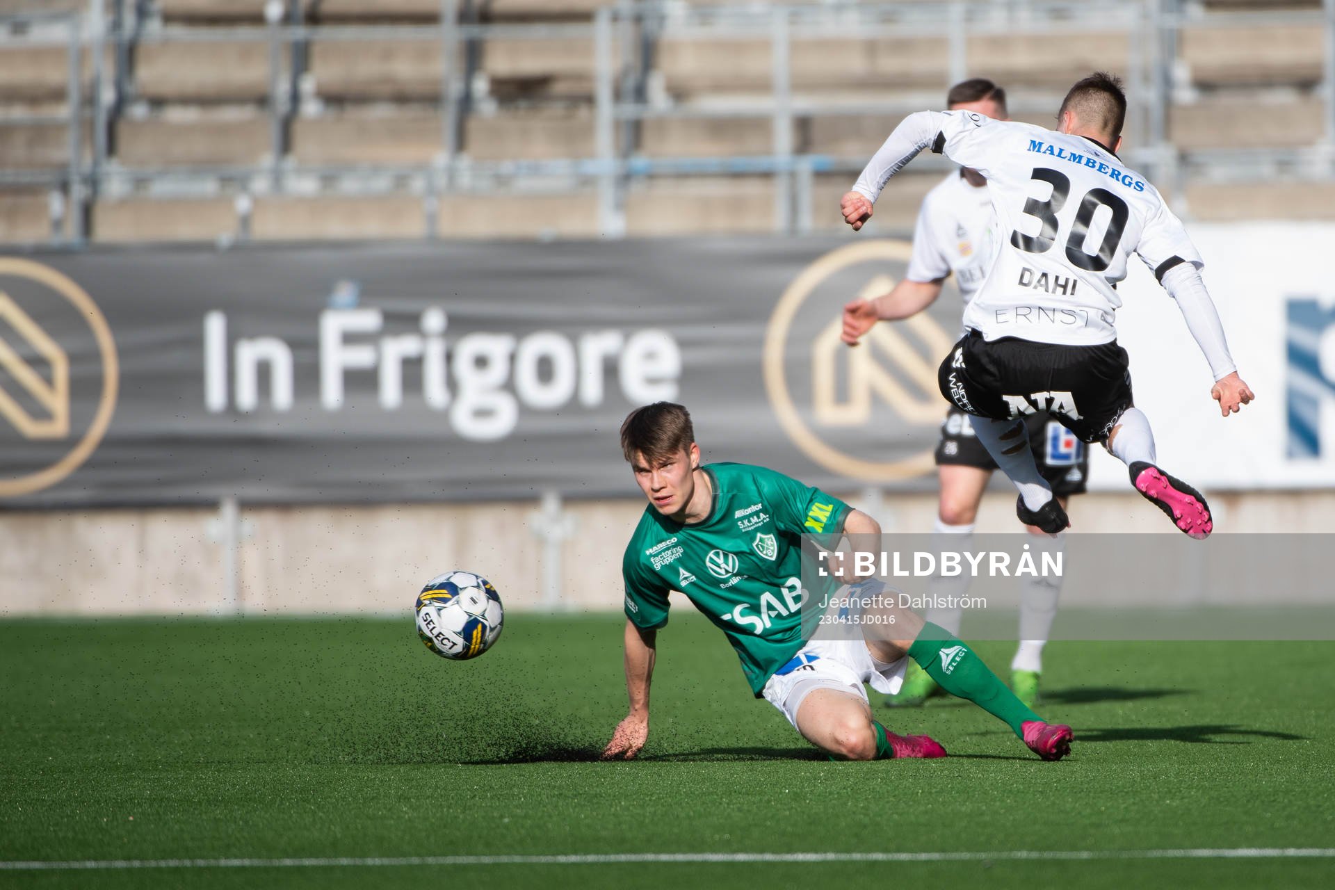 Brages Gustav Berggren och Örebros Samuel Dahl