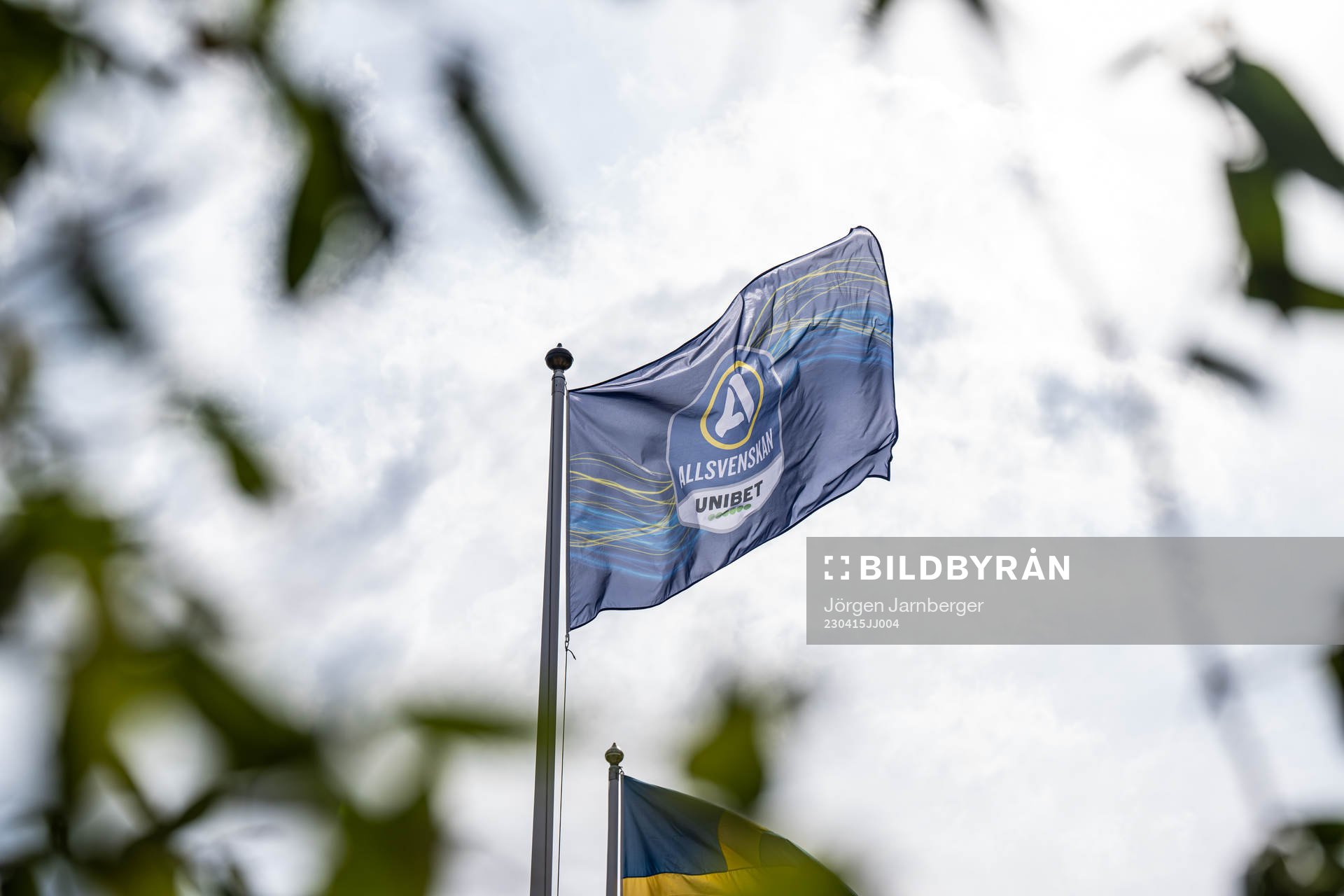 Allsvenskans flagga med Unibet