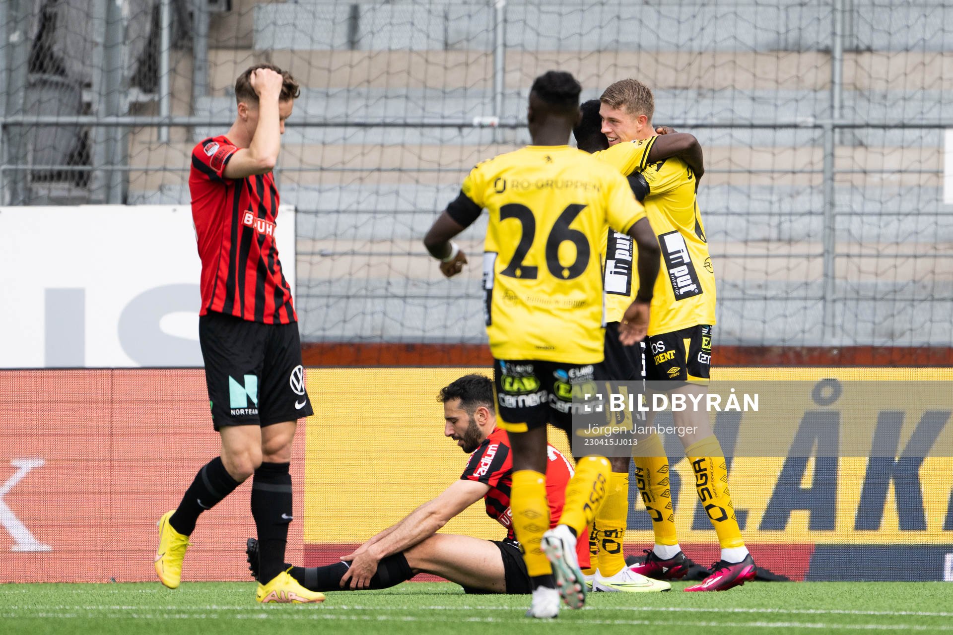Elfsborgs Alexander Bernhardsson jublar