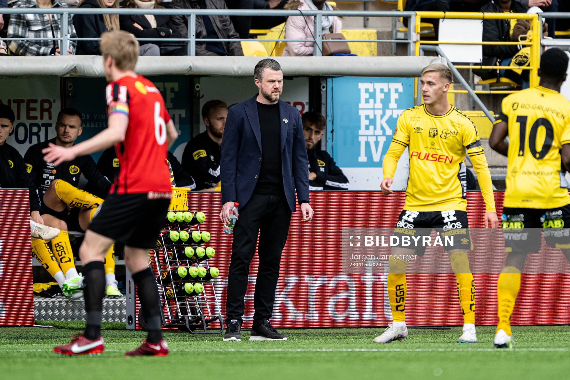 Elfsborgs manager Jimmy Thelin