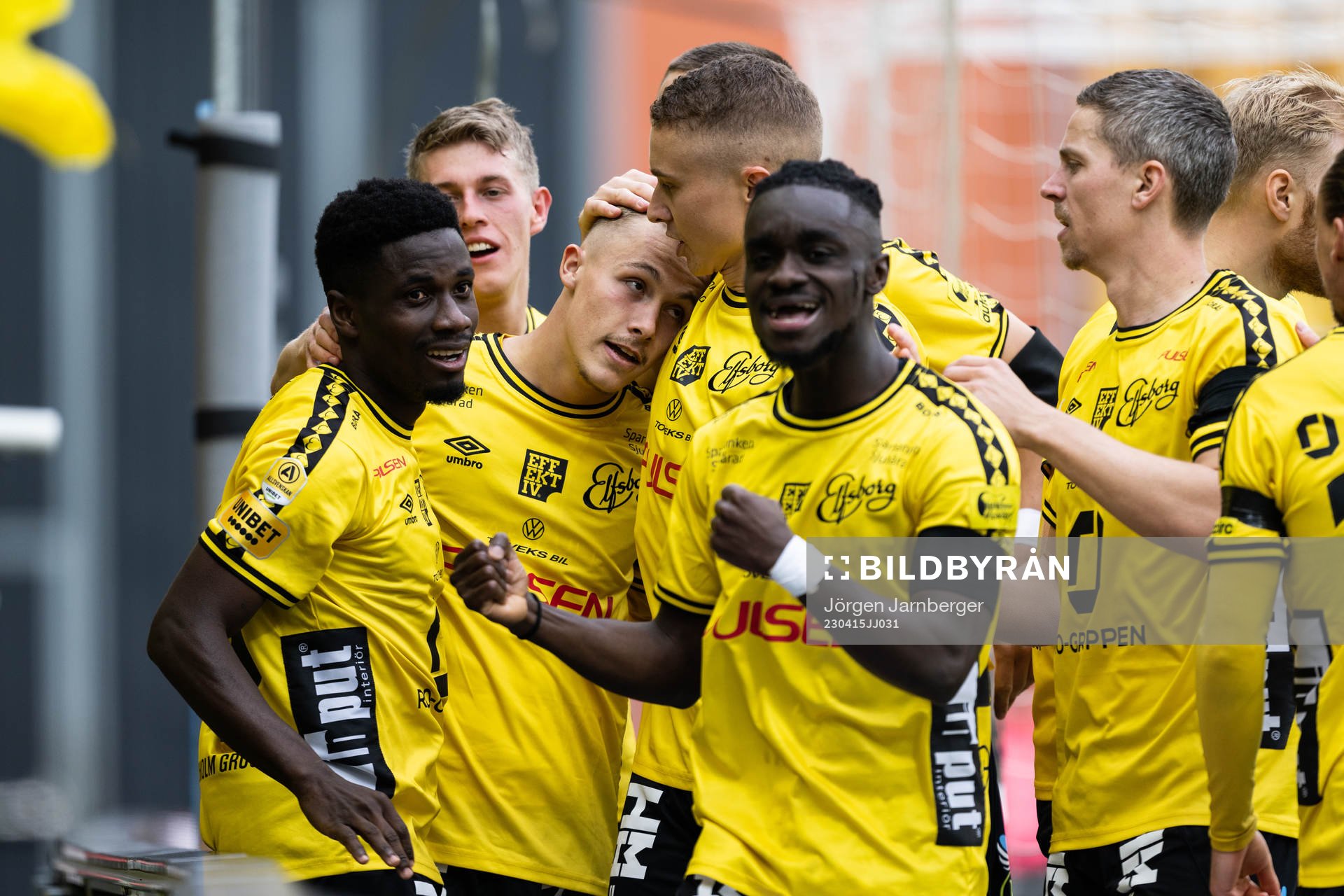 Elfsborgs Jacob Ondrejka jublar 3-0