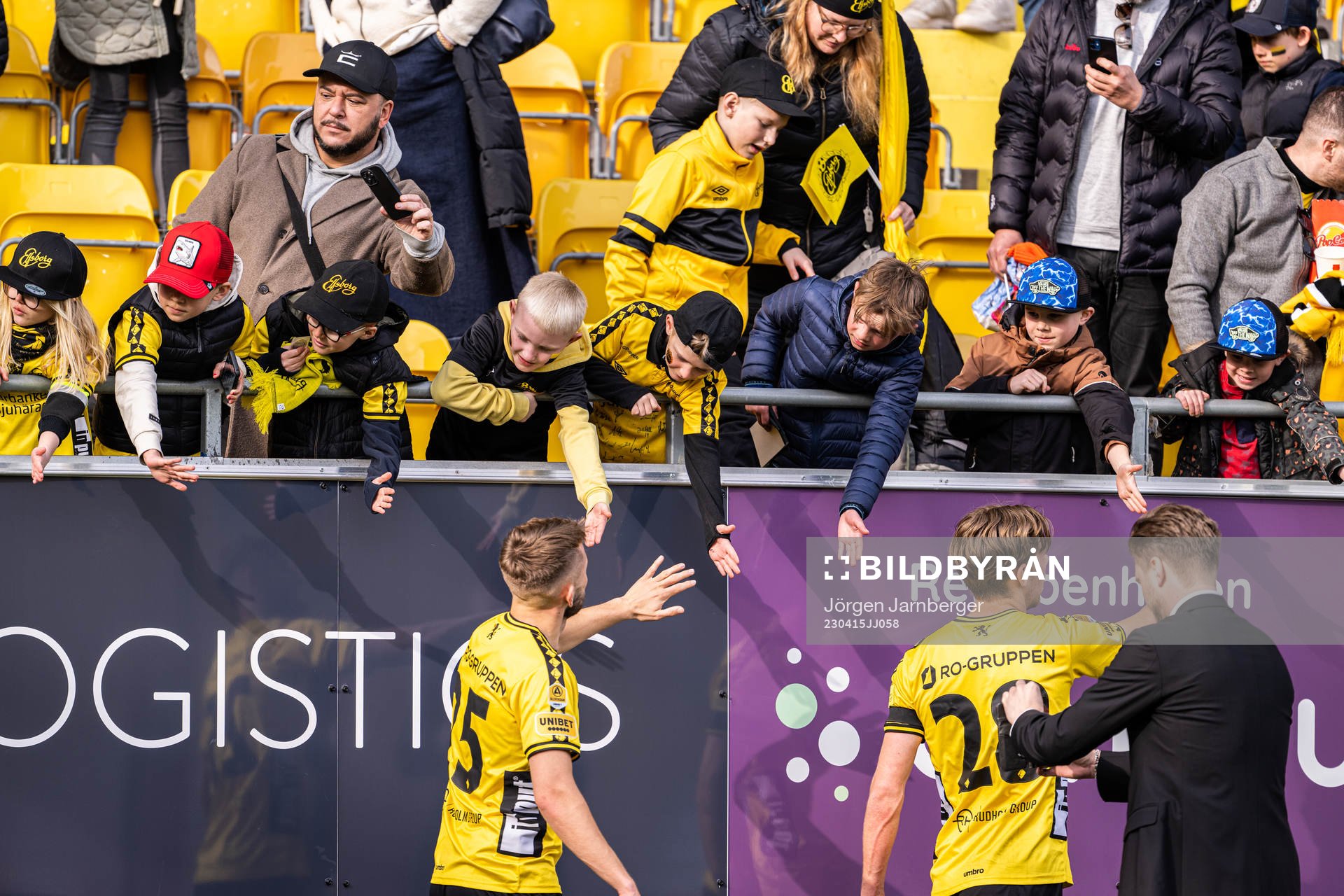 Elfsborgs spelare tack ar publiken