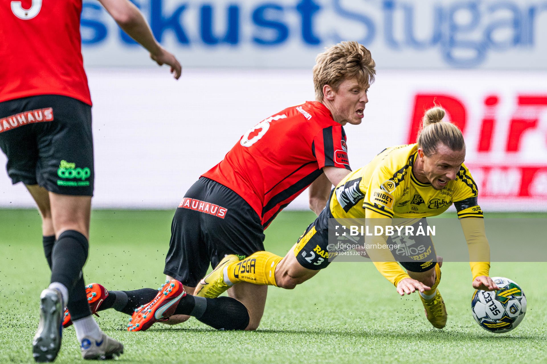 Brommapojkarnas Gustav Sandberg Magnusson och Elfsborgs
