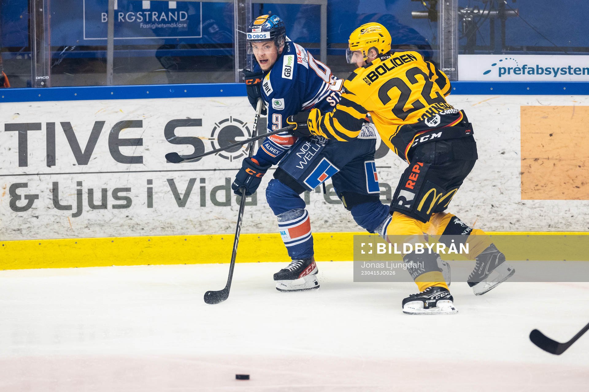 under final ett i SHL mellan Växjö och Skellefteå
