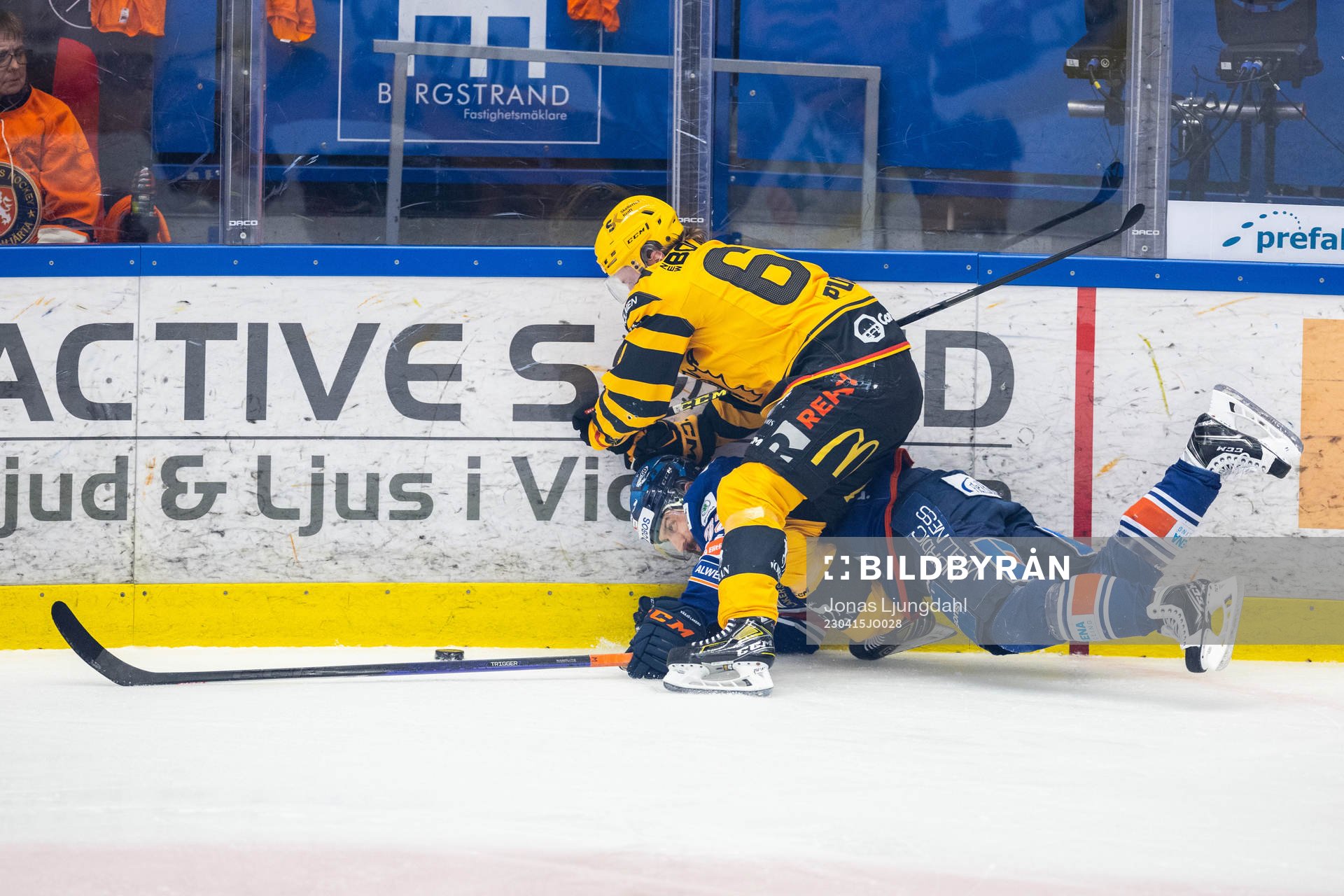 Växjös Lukas Bengtsson och Skellefteås Jonathan Pudas
